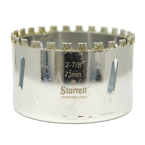 Starrett D0238 60mm 2.38" Diamond Ceramic and Abrasive Material Hole Saw