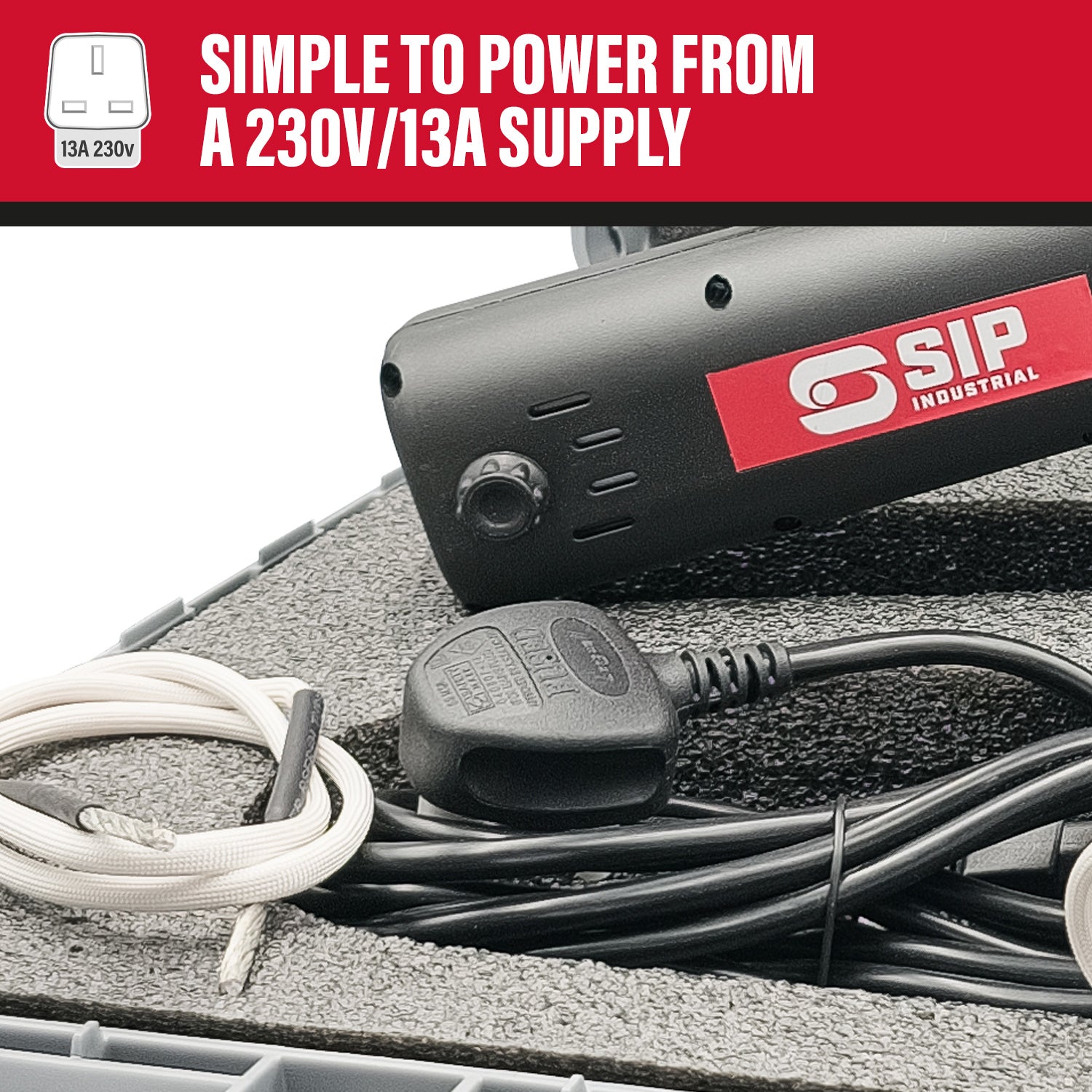 SIP 01161 1200w Handheld Induction Heater Kit