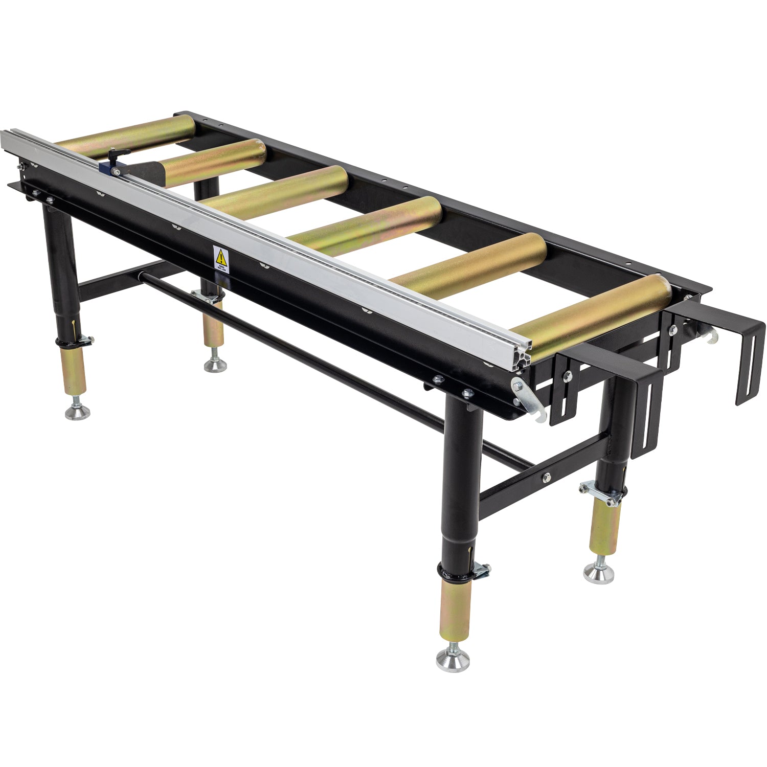 SIP Adjustable Roller Stand Table 1500mm x 400mm 400kg