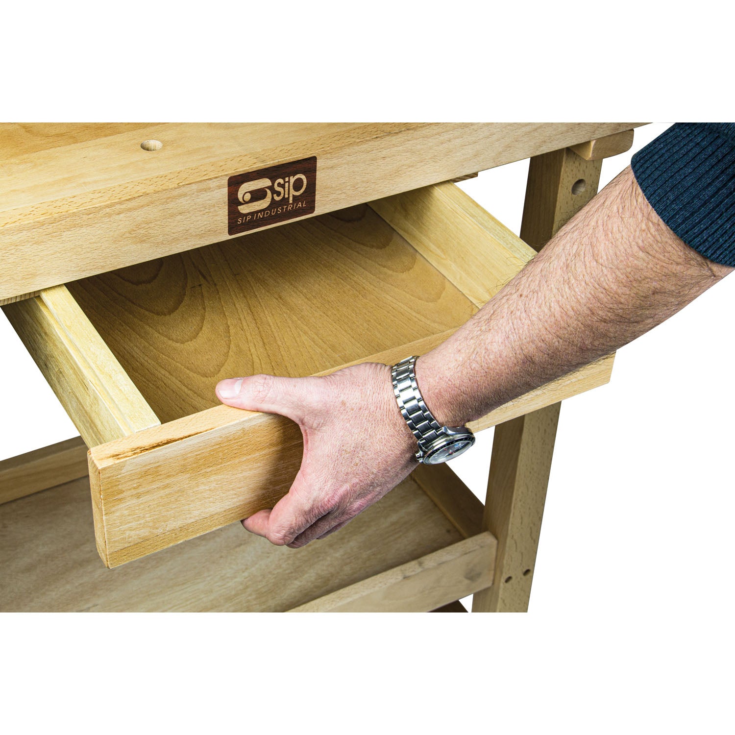 SIP 01443 Beech Work Bench