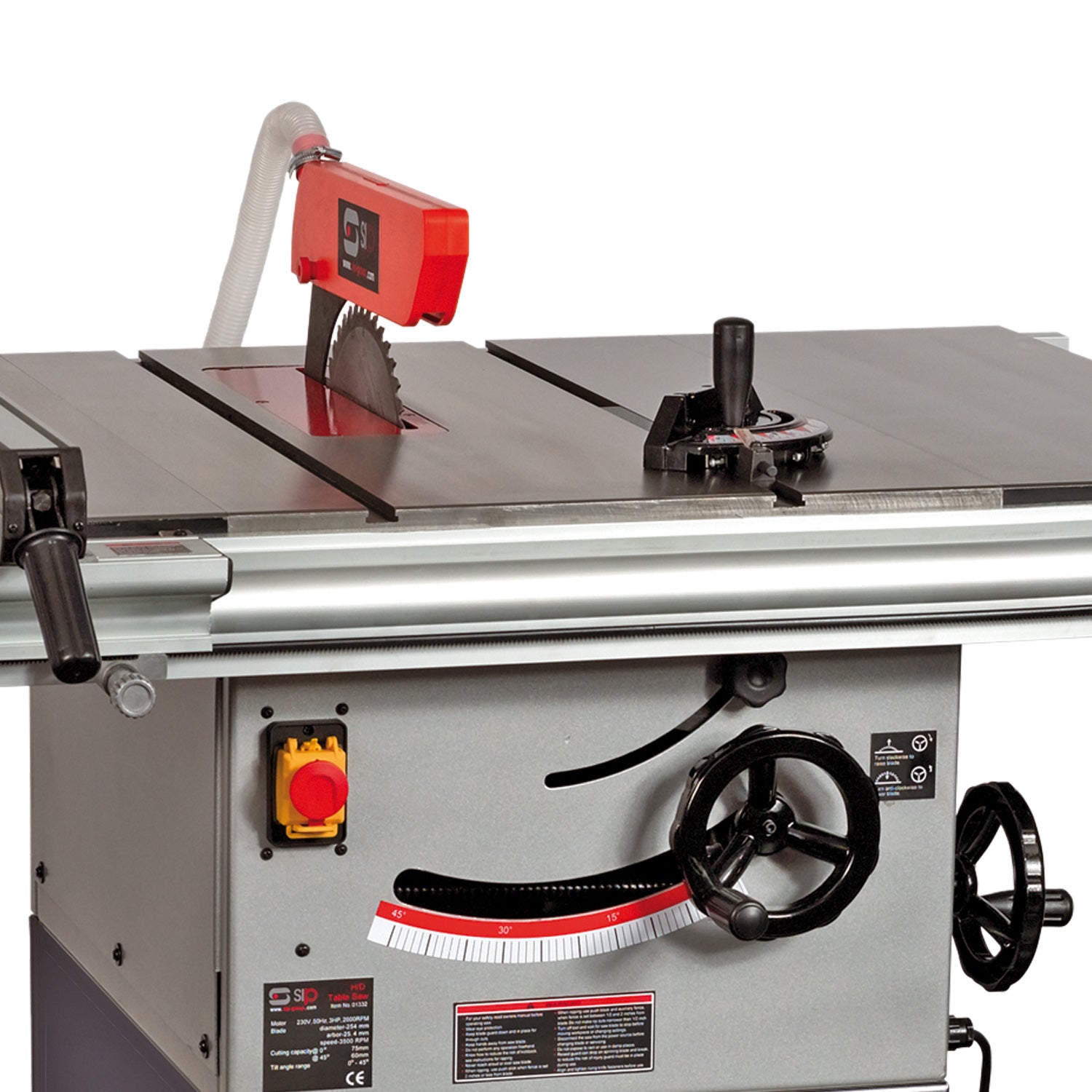 SIP 01446 Professional 12" Cast Iron Table Saw