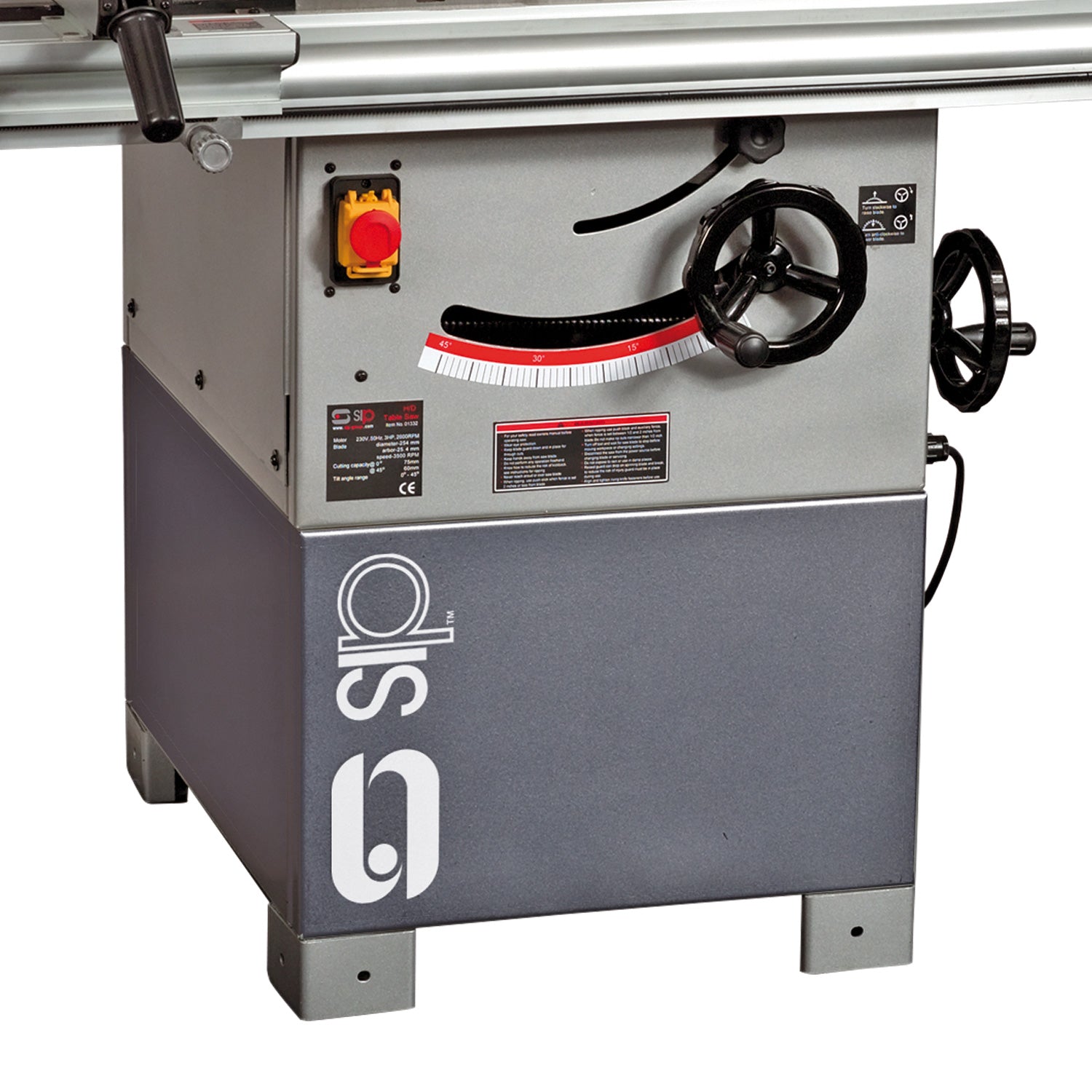SIP 01446 Professional 12" Cast Iron Table Saw