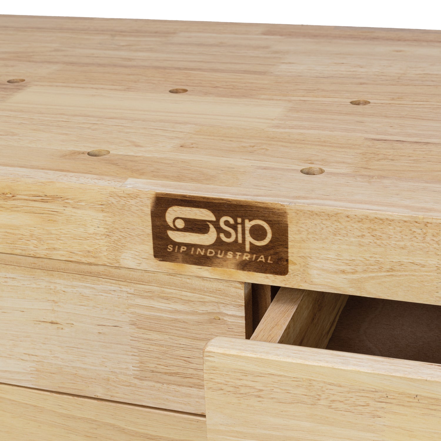 SIP 01460 Professional Hardwood 4-Drawer Workbench