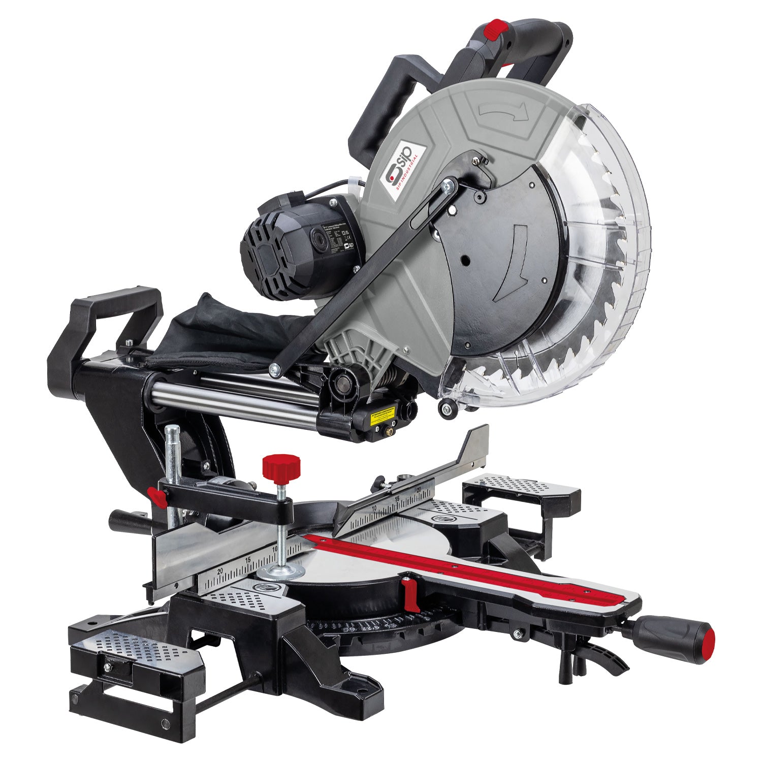 SIP 01505 12" Sliding Compound Mitre Saw with Laser