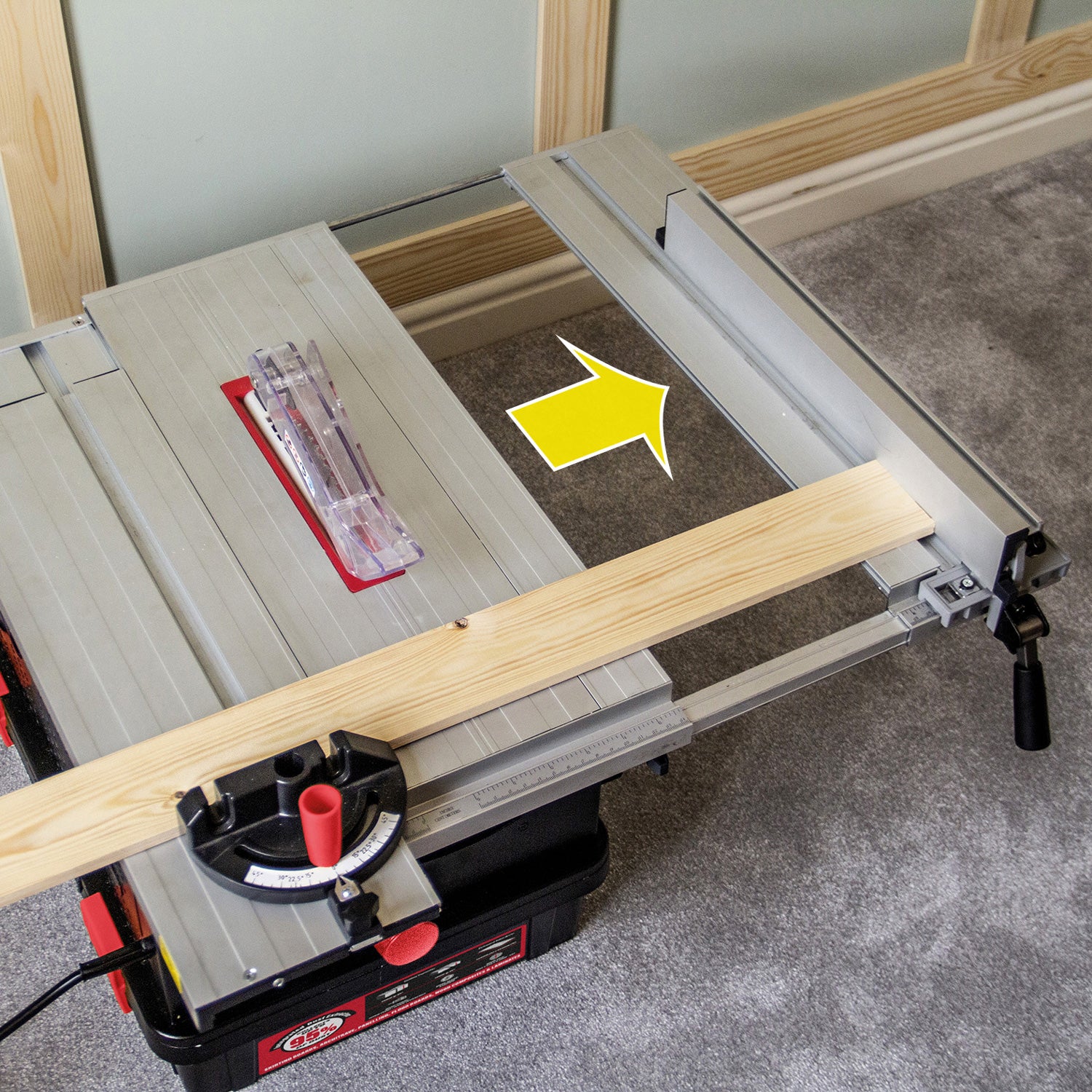 SIP 01513 2-in-1 Table Saw with Integrated Dust Extractor