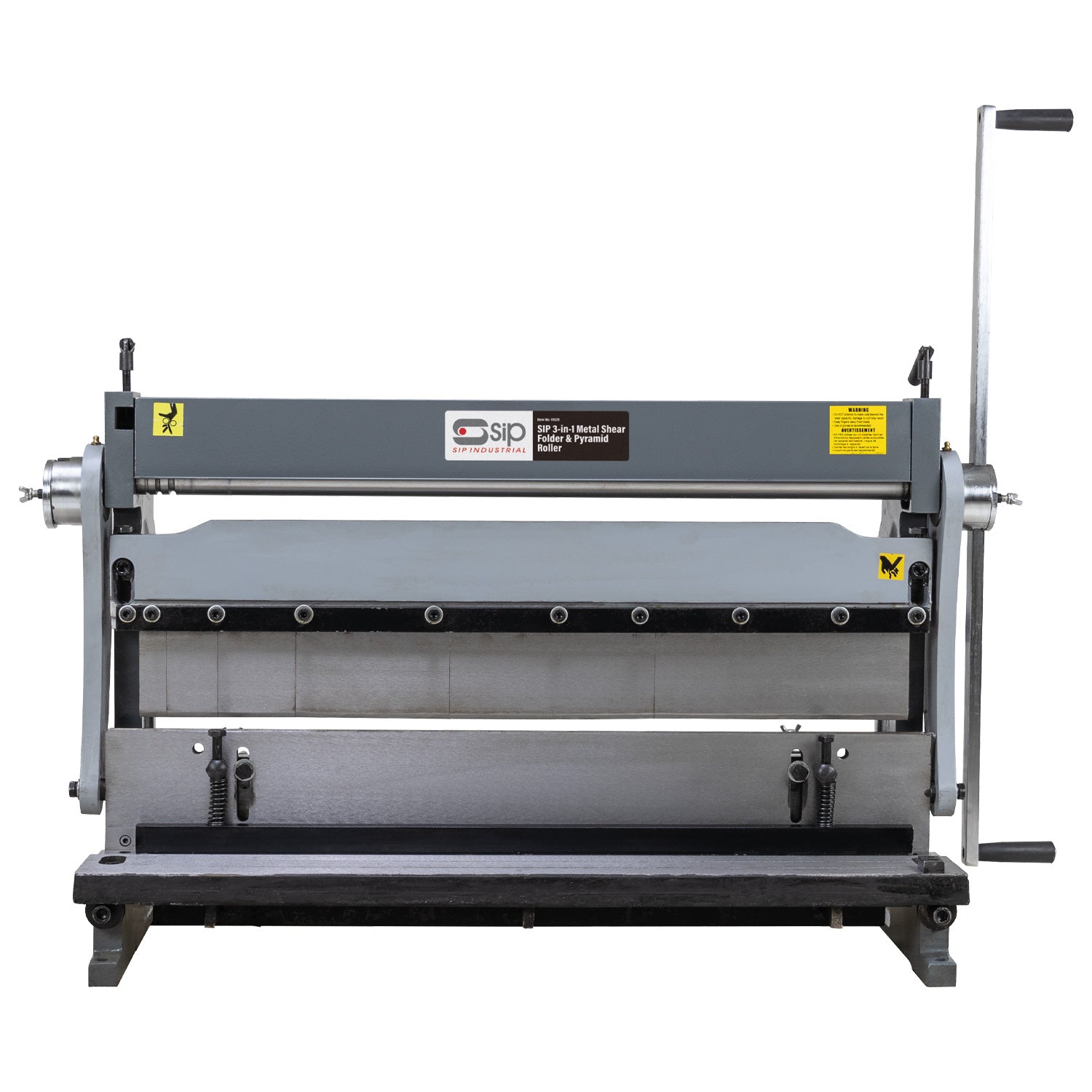 SIP 01529 3-in-1 Metal Shear, Folder & Pyramid Roller