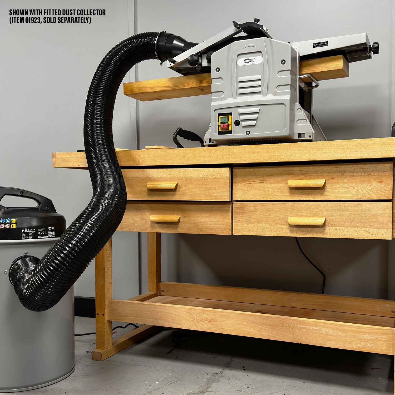 SIP 01557 SIP 8" x 5" Planer/Thicknesser