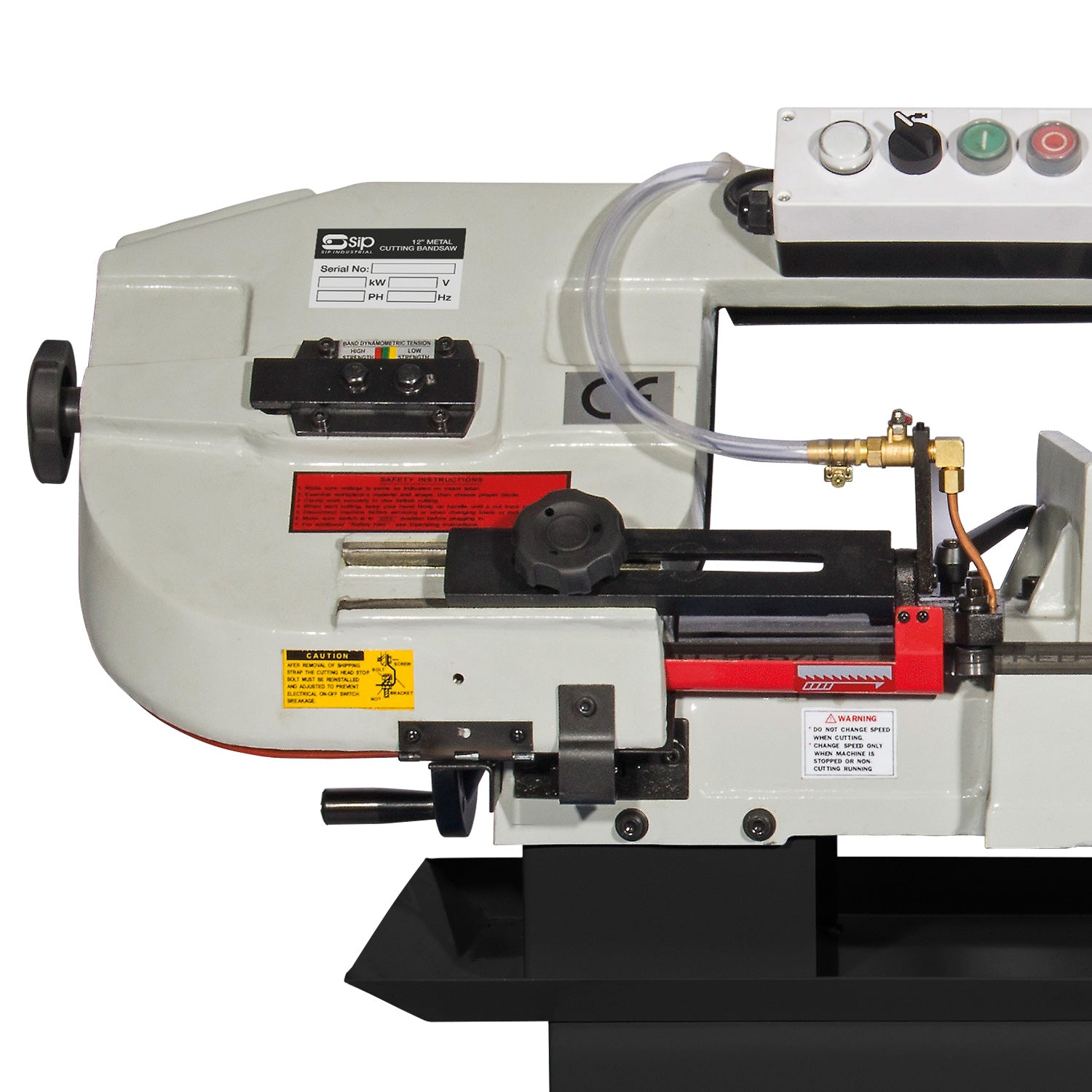 SIP 01594 12" Metal Cutting Bandsaw 1 Phase