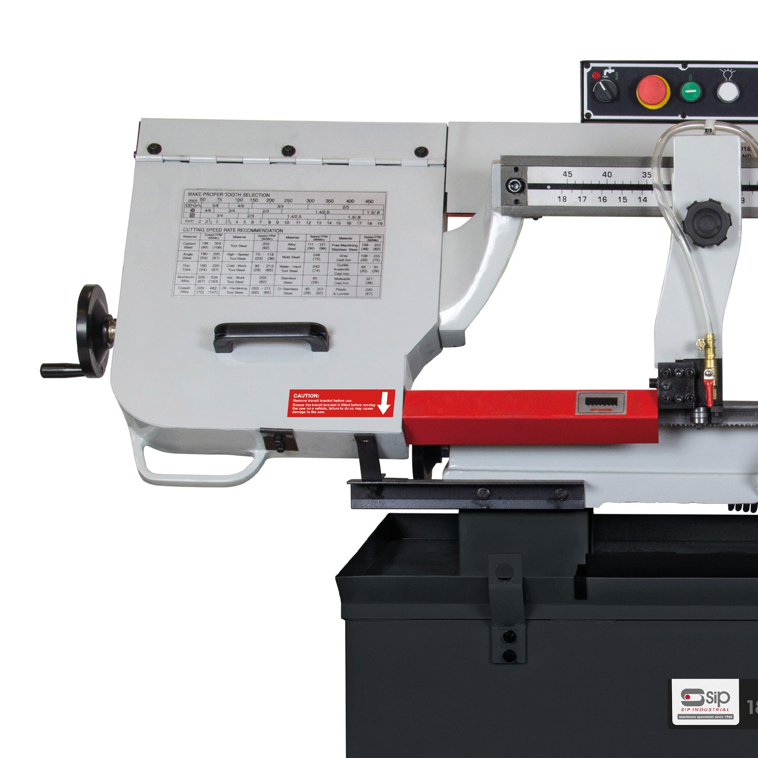 SIP 01597 18" Metal Cutting Bandsaw 400v 3 Phase