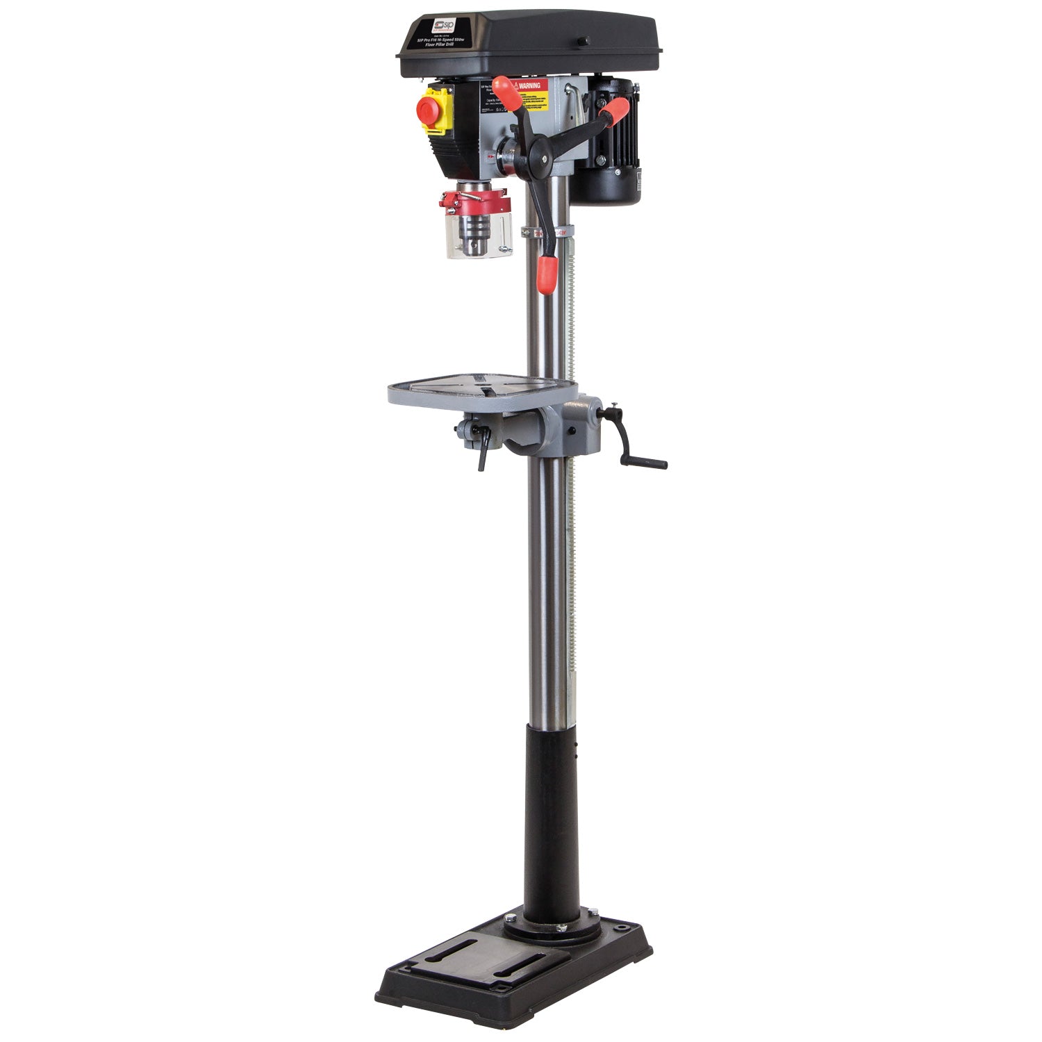 SIP 01714 Pro F16 16-Speed 550w Floor Pillar Drill