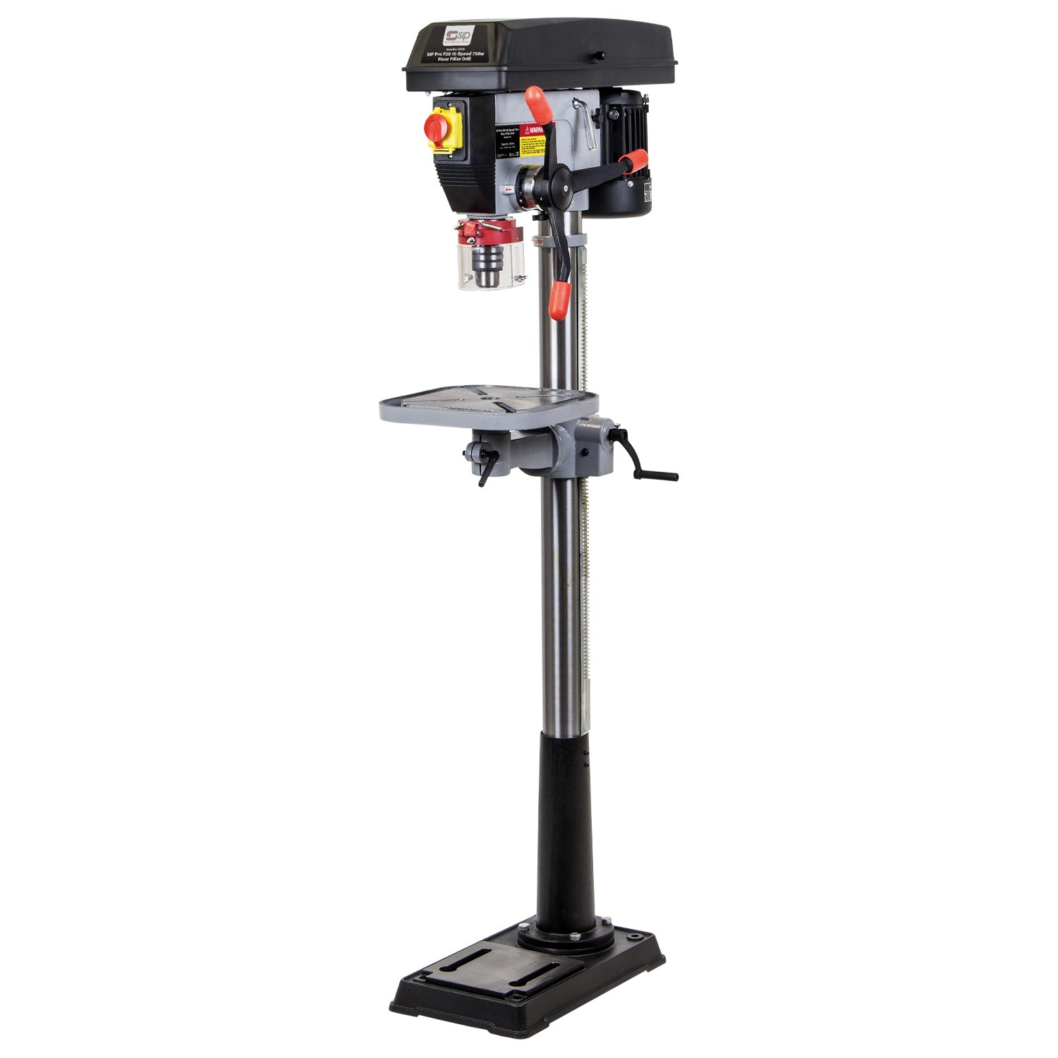SIP 01715 Pro F20 16-Speed 750w Floor Pillar Drill