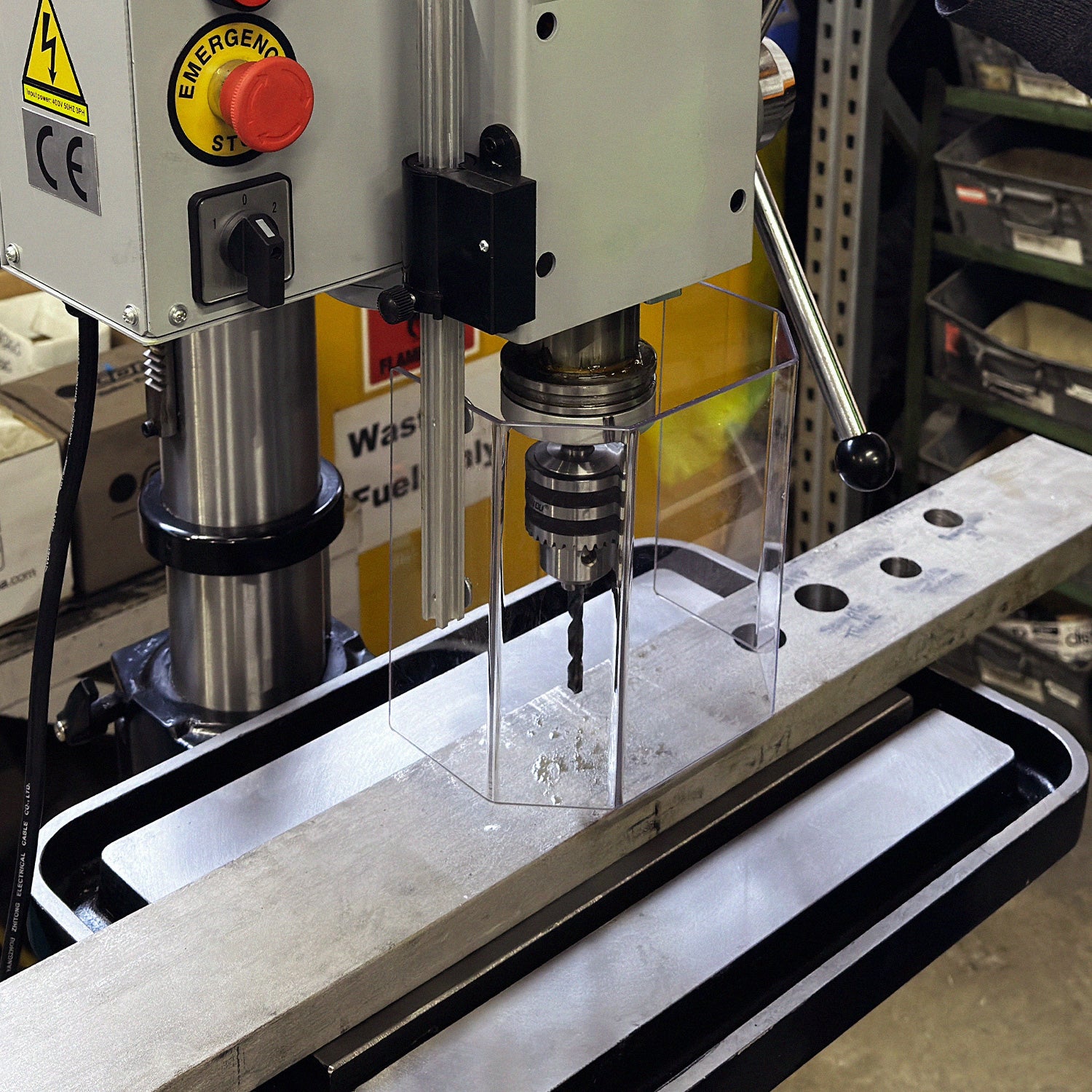 SIP 01719 Industrial F25-GB 8-Speed 900w 400v Floor Pillar Drill