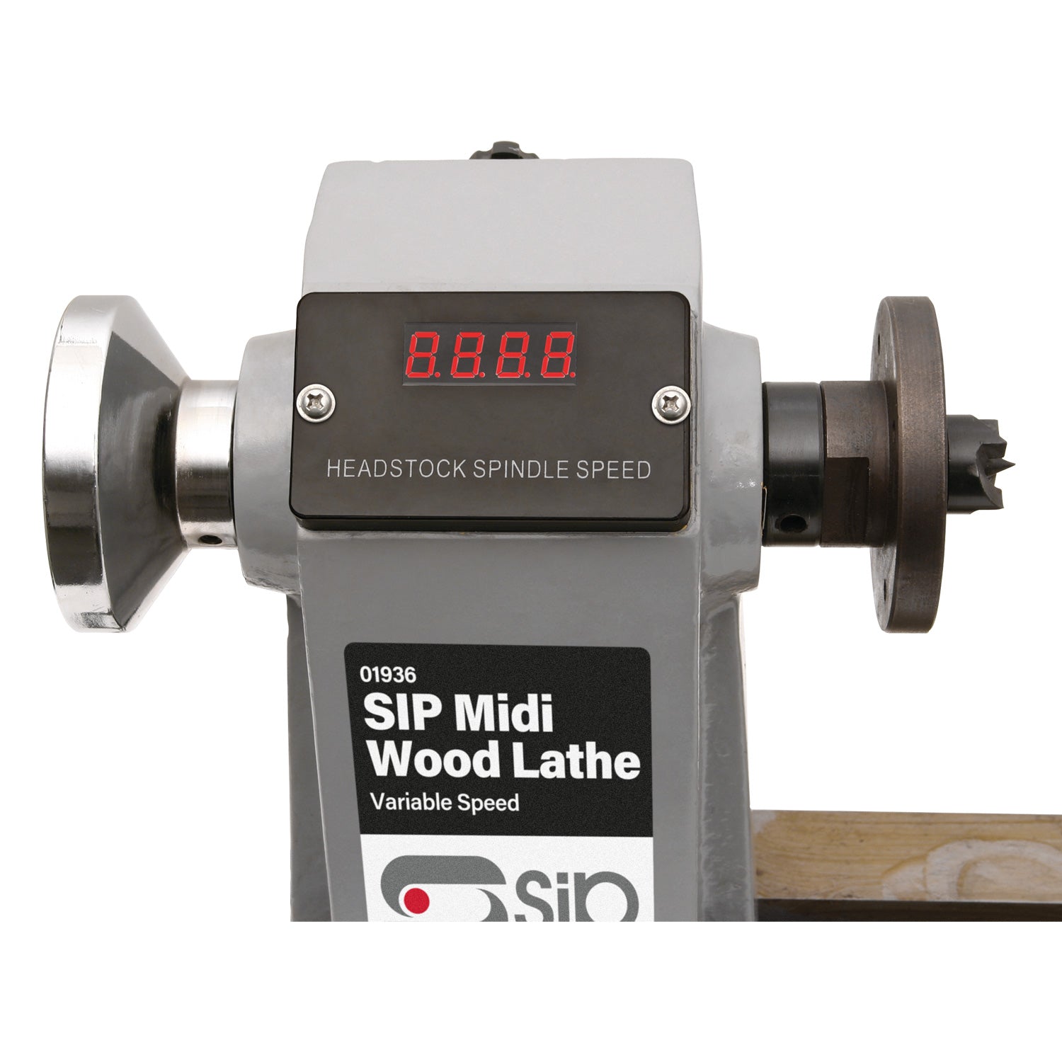 SIP 01936 Variable Speed Cast Iron Midi Wood Lathe