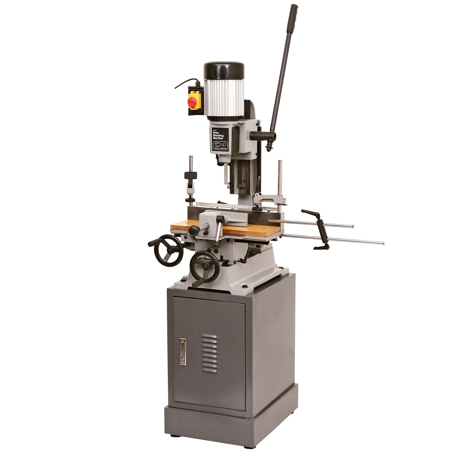 SIP 01950 Heavy Duty Standing Morticer with Cabinet