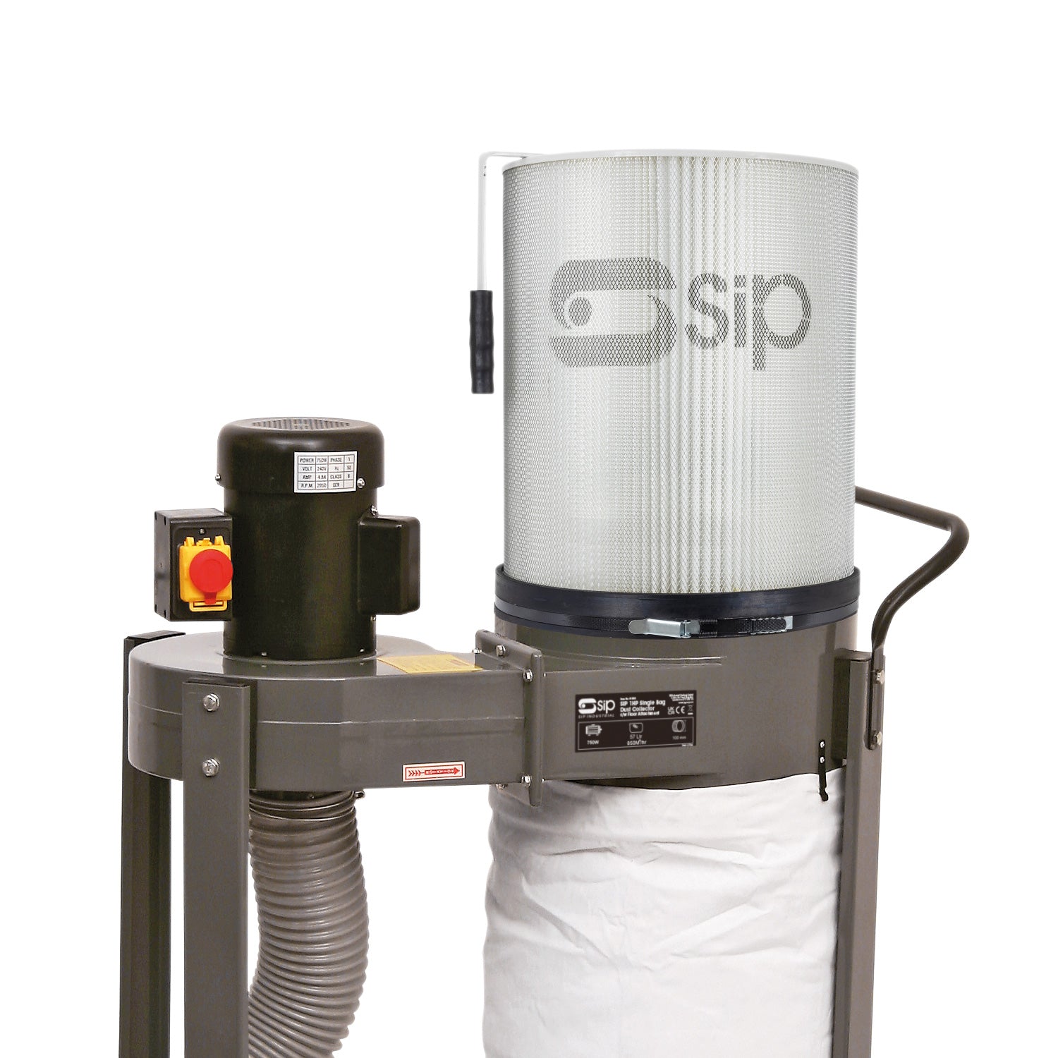 SIP 01990 1HP Single Cartridge Dust Collector Package