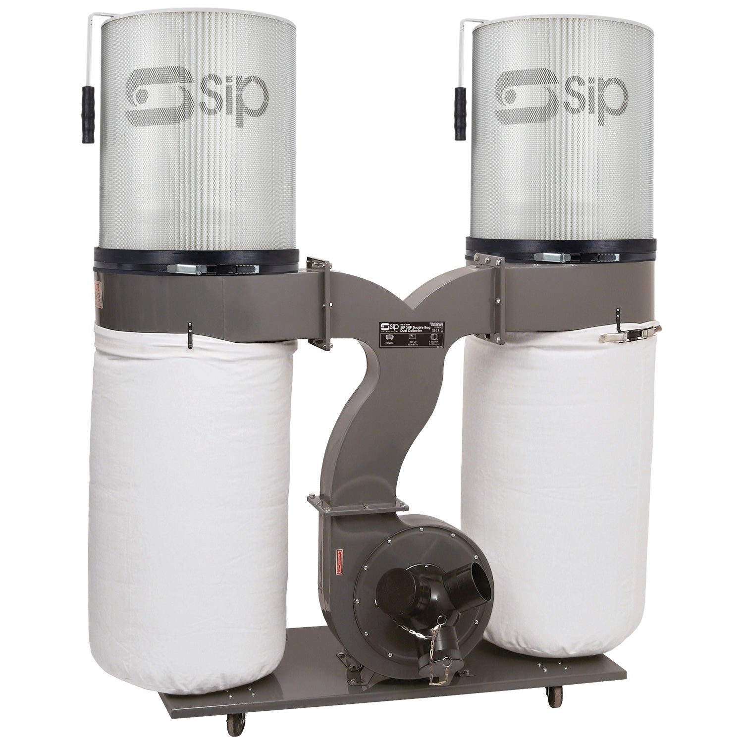 SIP 01994 3HP Double Bag Dust Collector Package