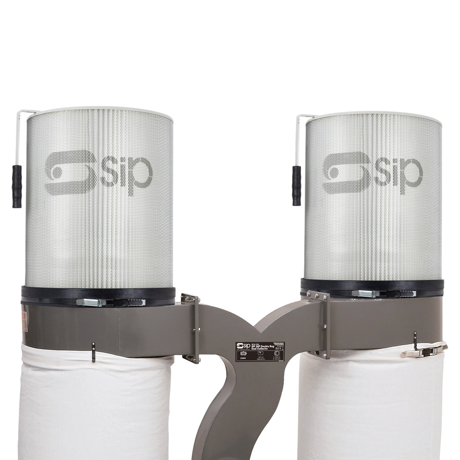 SIP 01994 3HP Double Bag Dust Collector Package