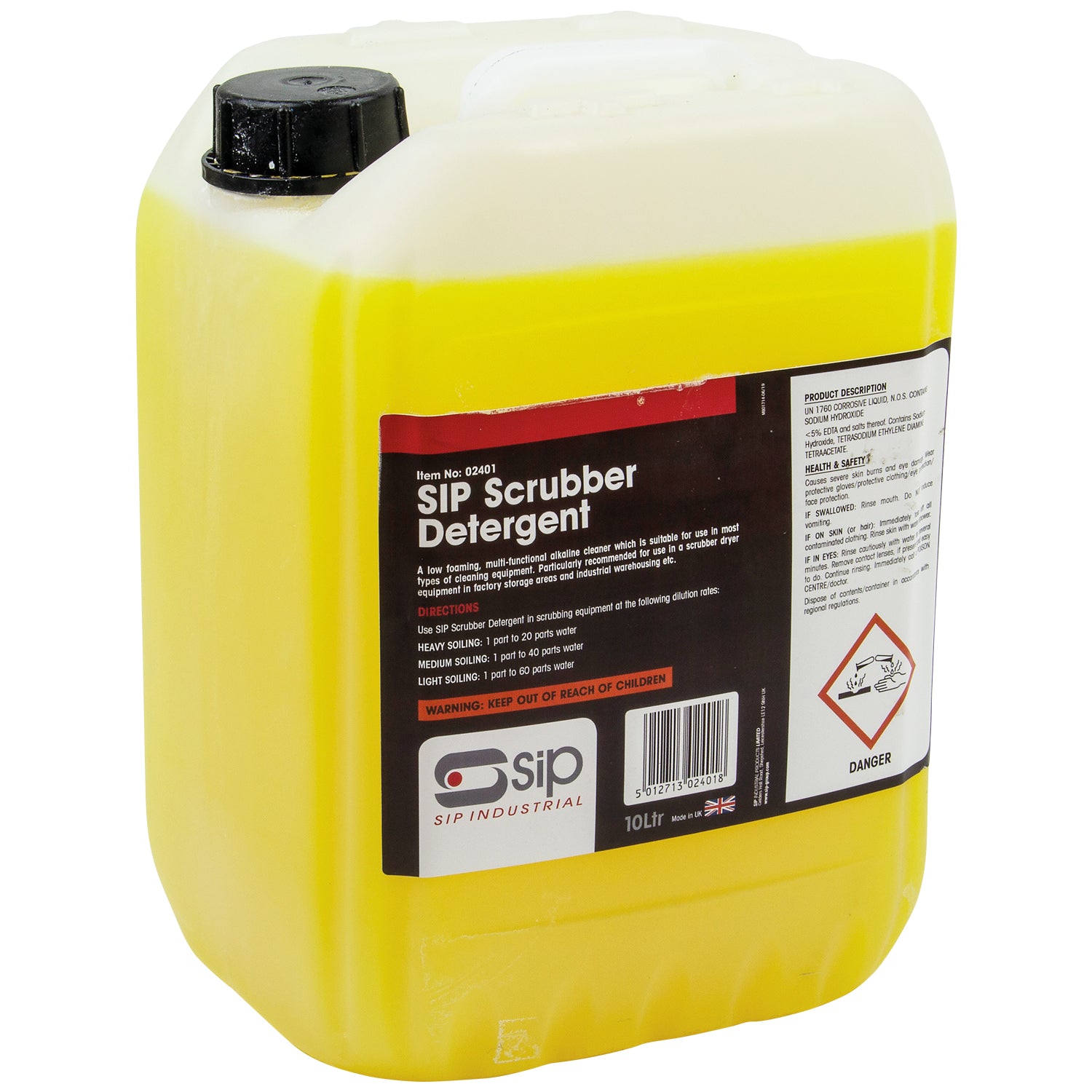 SIP 02401 SIP - Scrubber Detergent (10l)