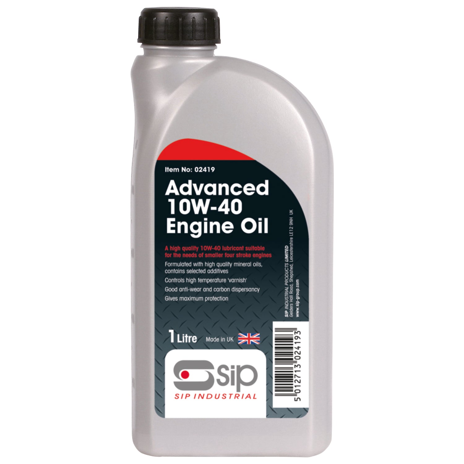 SIP 02419 Advanced Engine Oil (10W40)- 1Ltr