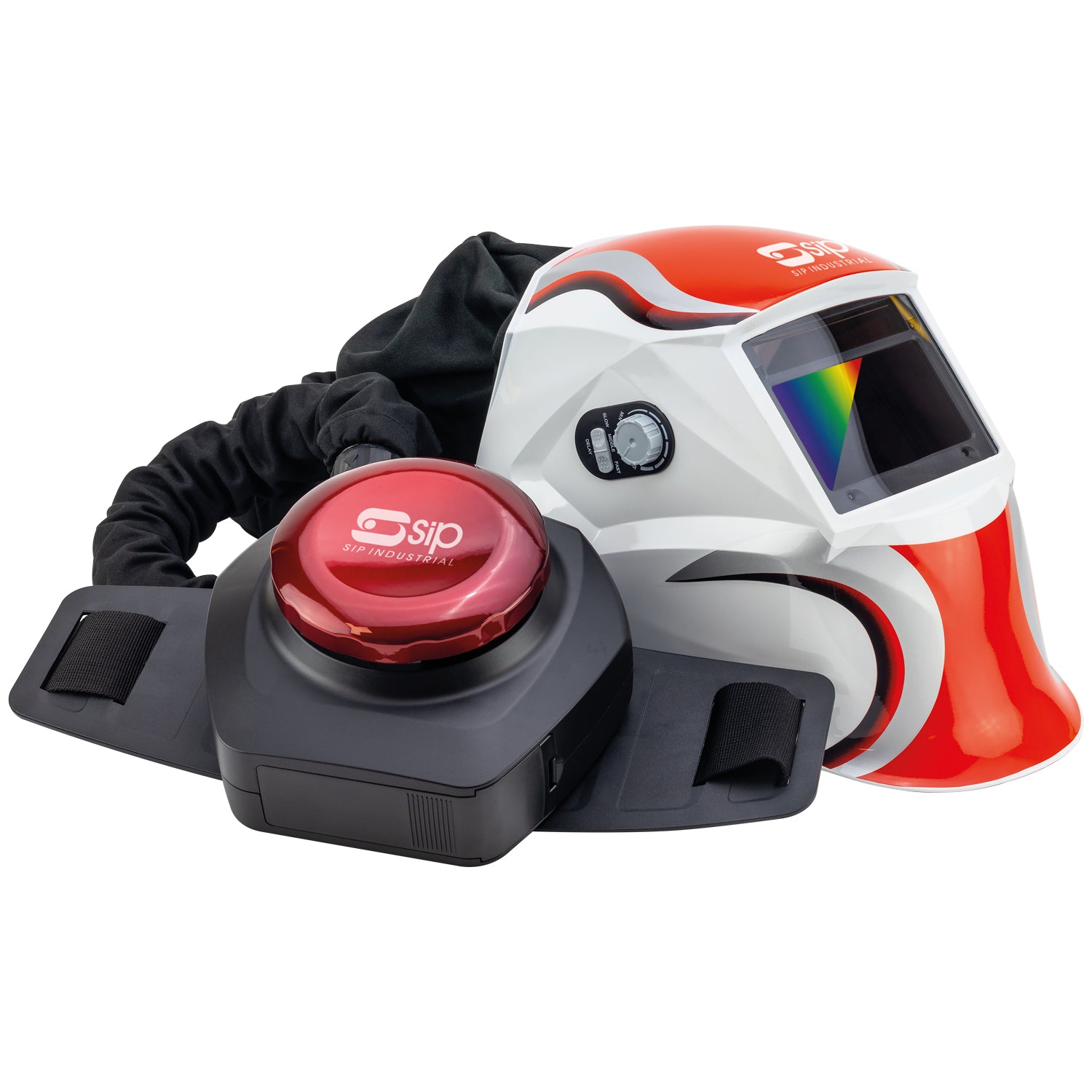 SIP 02815  Electronic Welding Headshield PAPR WR2000