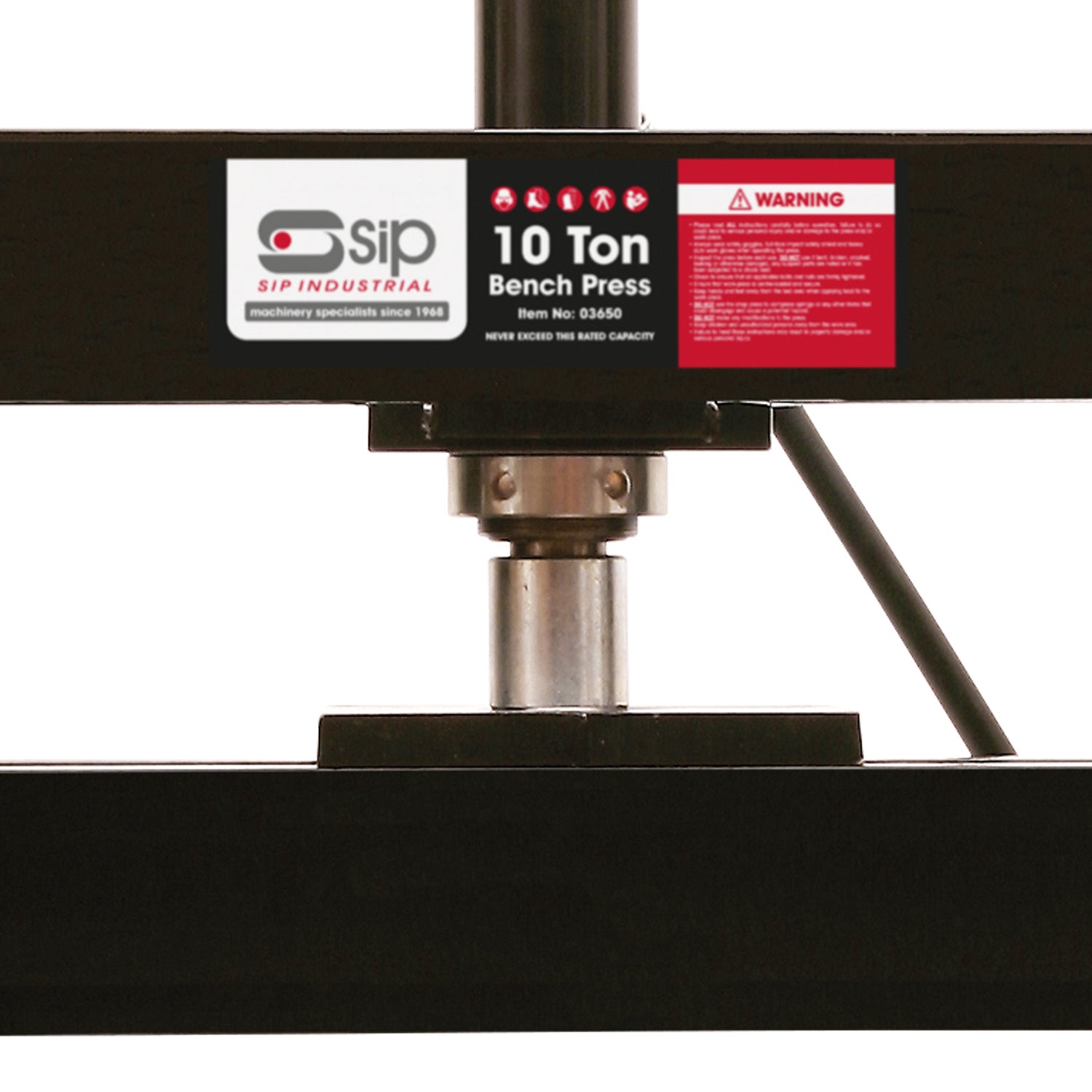 SIP 03650 10 Ton Bench Press (Hydraulic)