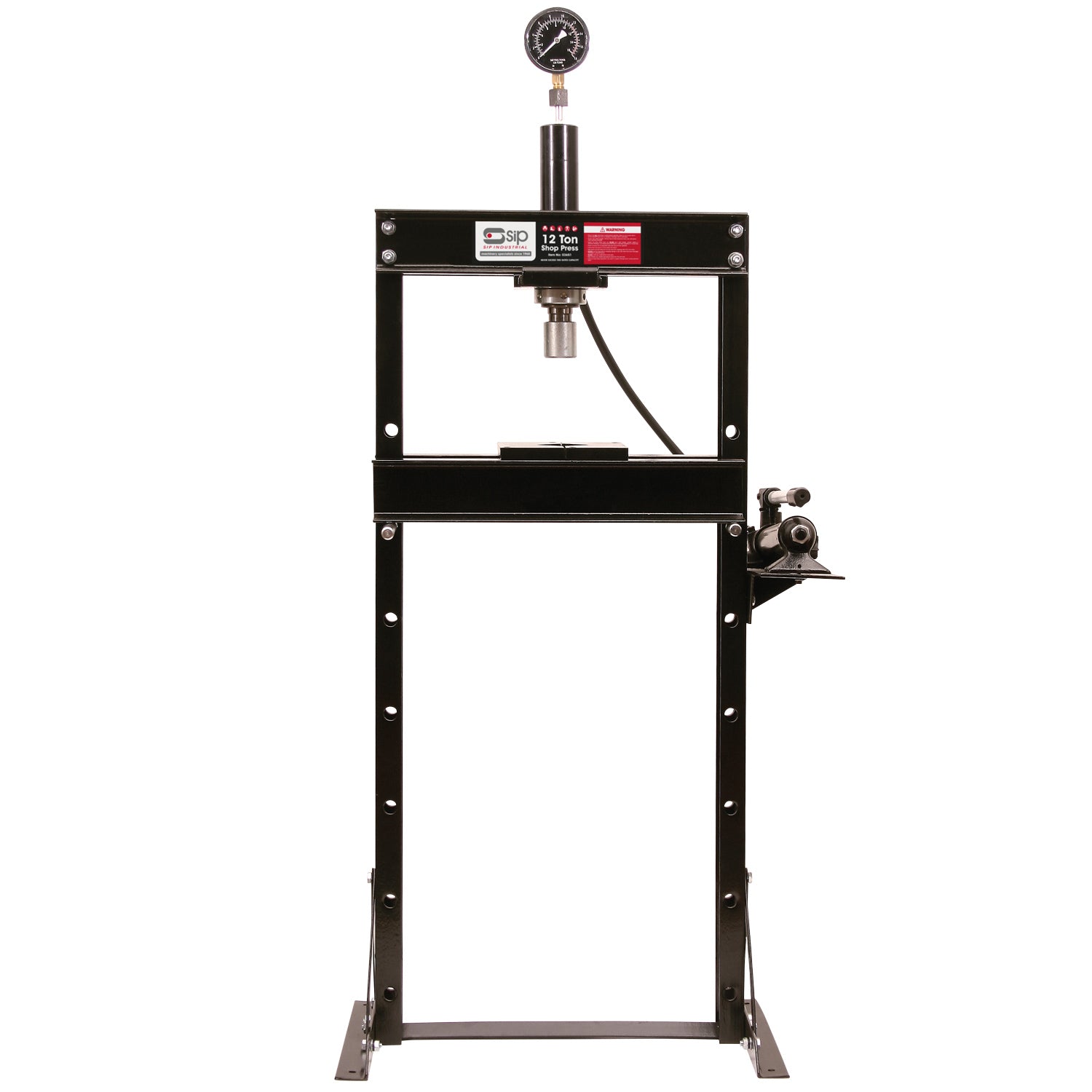 SIP 03651 12 Ton Manual Shop Press