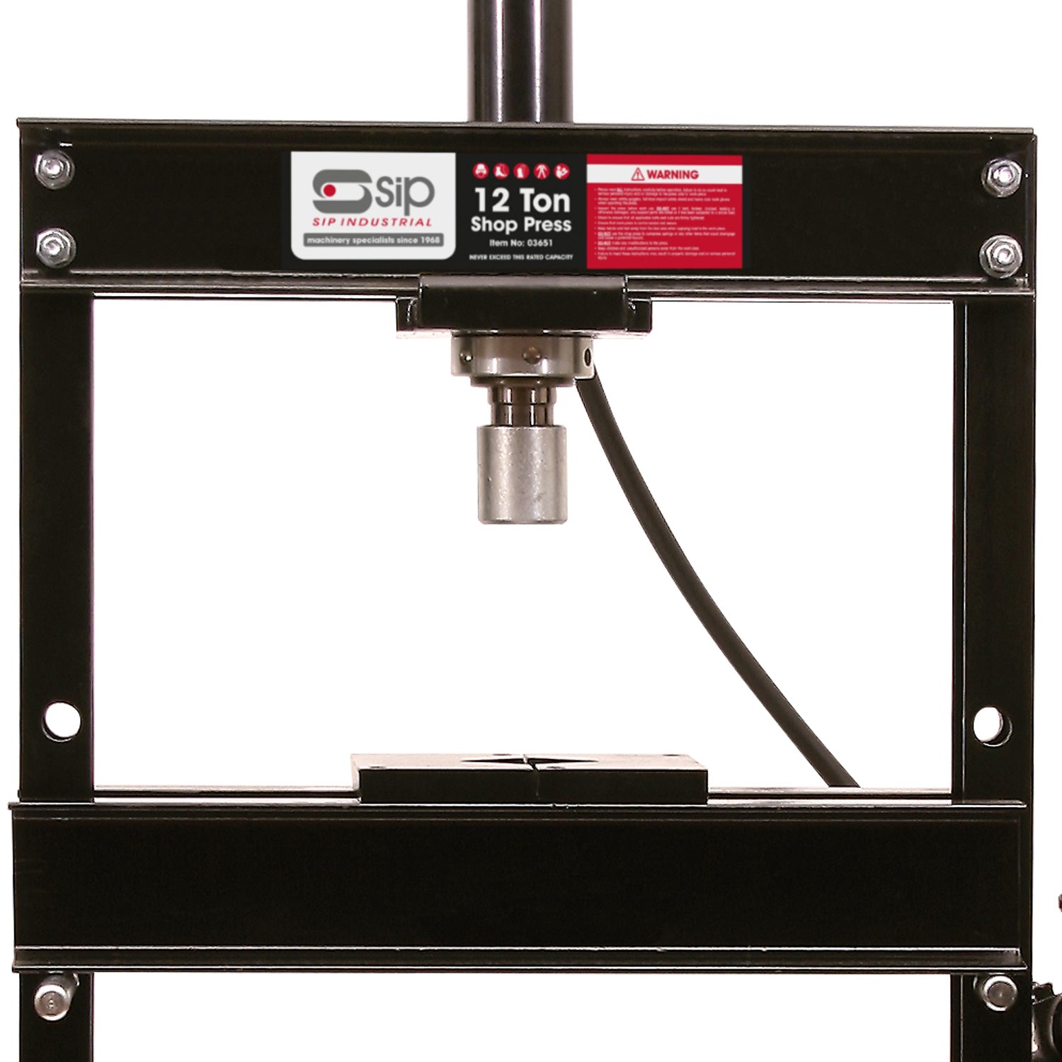 SIP 03651 12 Ton Manual Shop Press