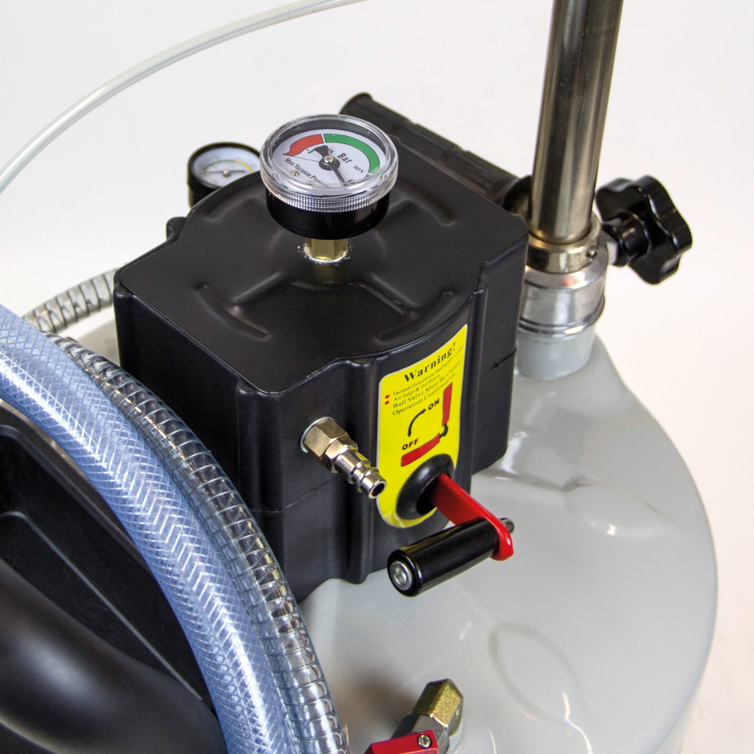 SIP 03722 80 Litre Suction Oil Drainer with Inspection Chamber