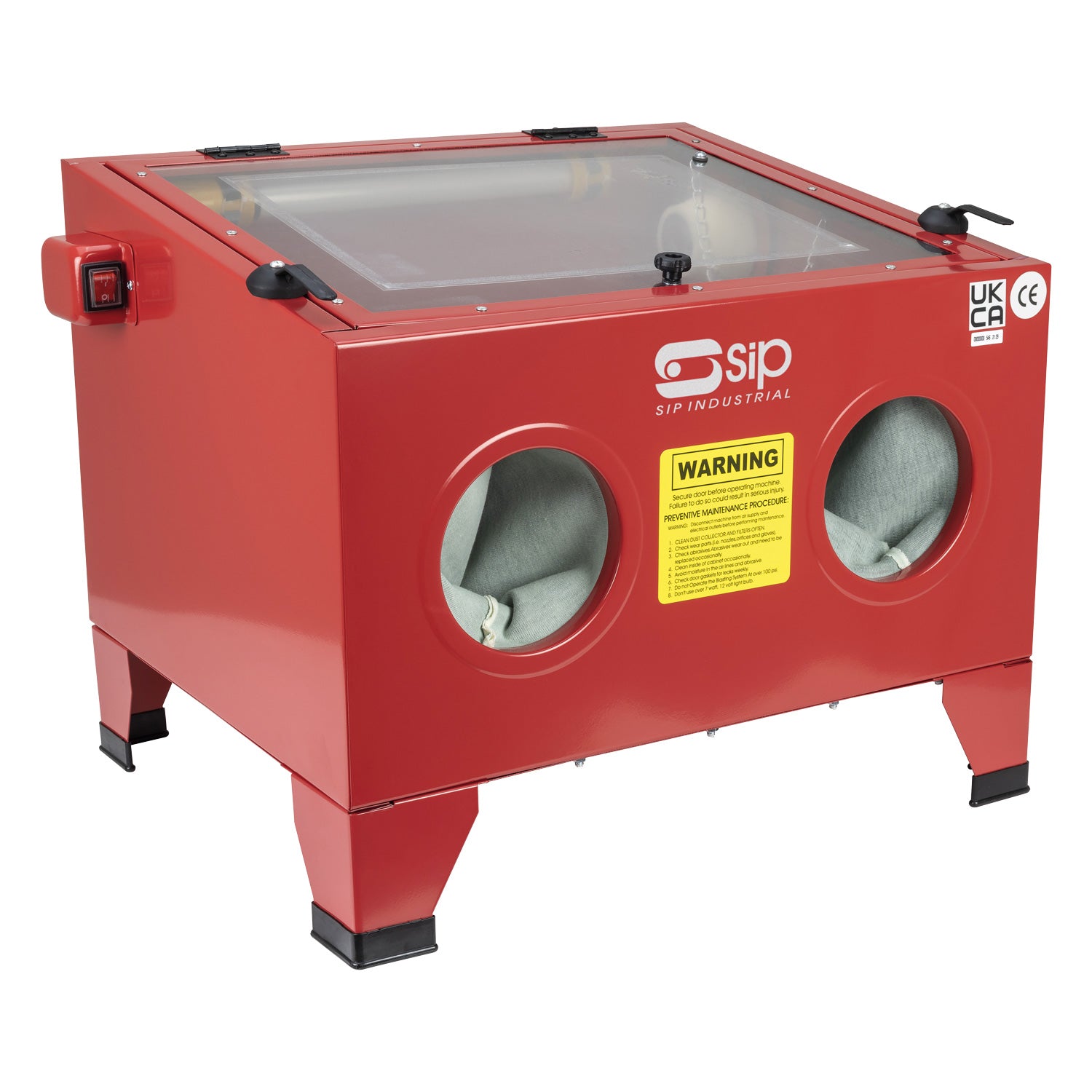 SIP 03868 Sand Blasting Cabinet (Medium)