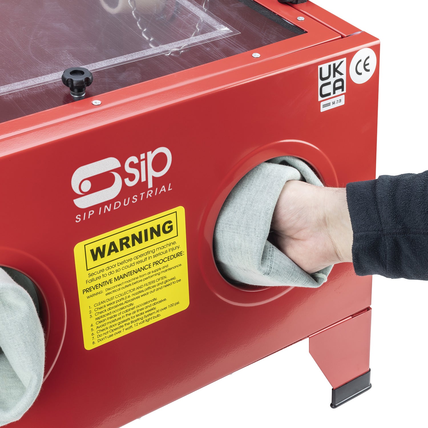 SIP 03868 Sand Blasting Cabinet (Medium)