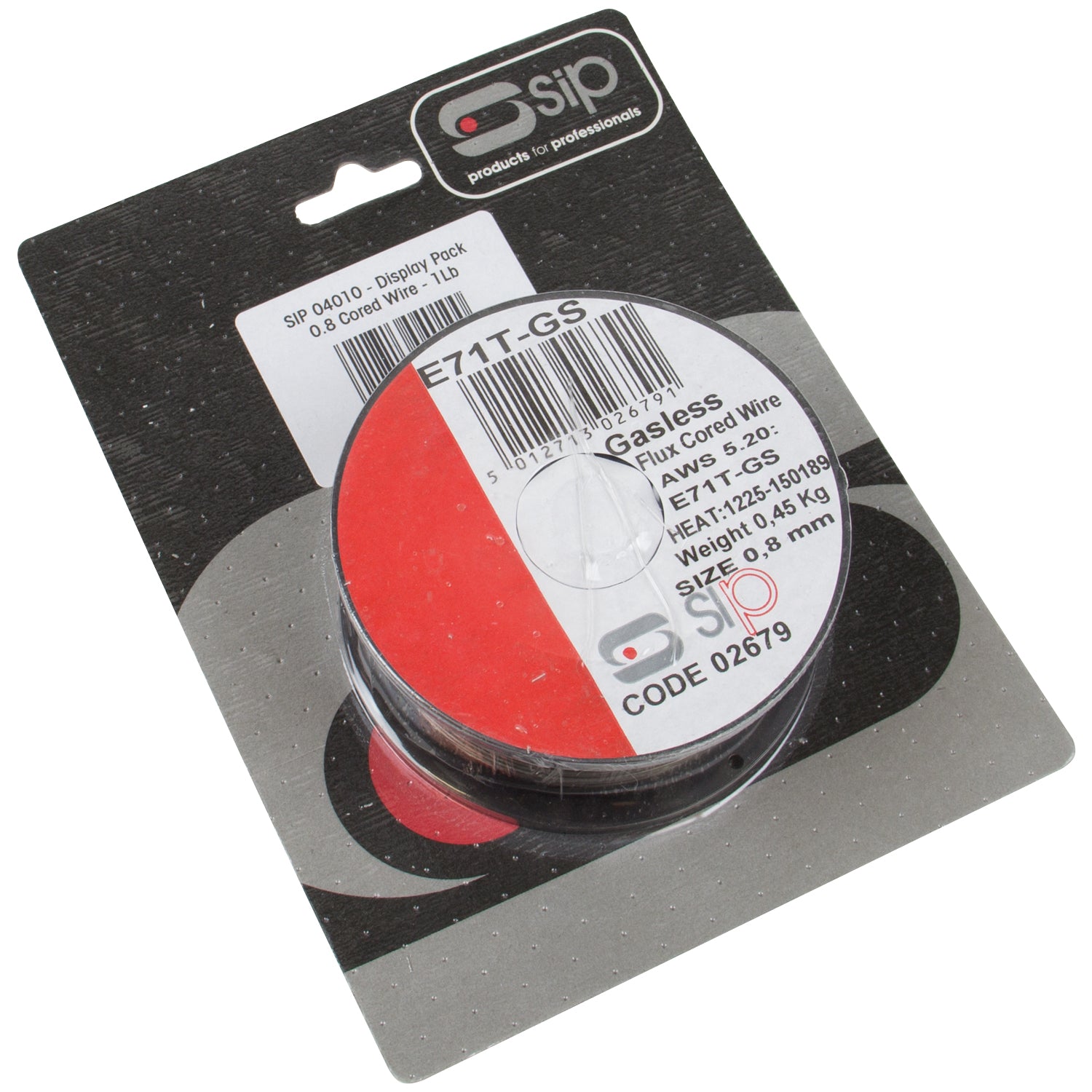 SIP 04010 Flux Cored Wire (0.45kg/0.8mm)