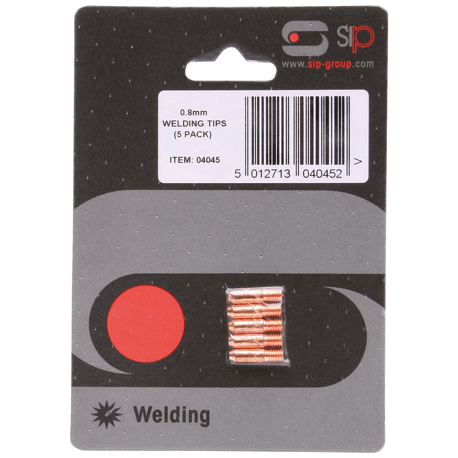 SIP 04045 0.8mm Welding Tips (5 pack)