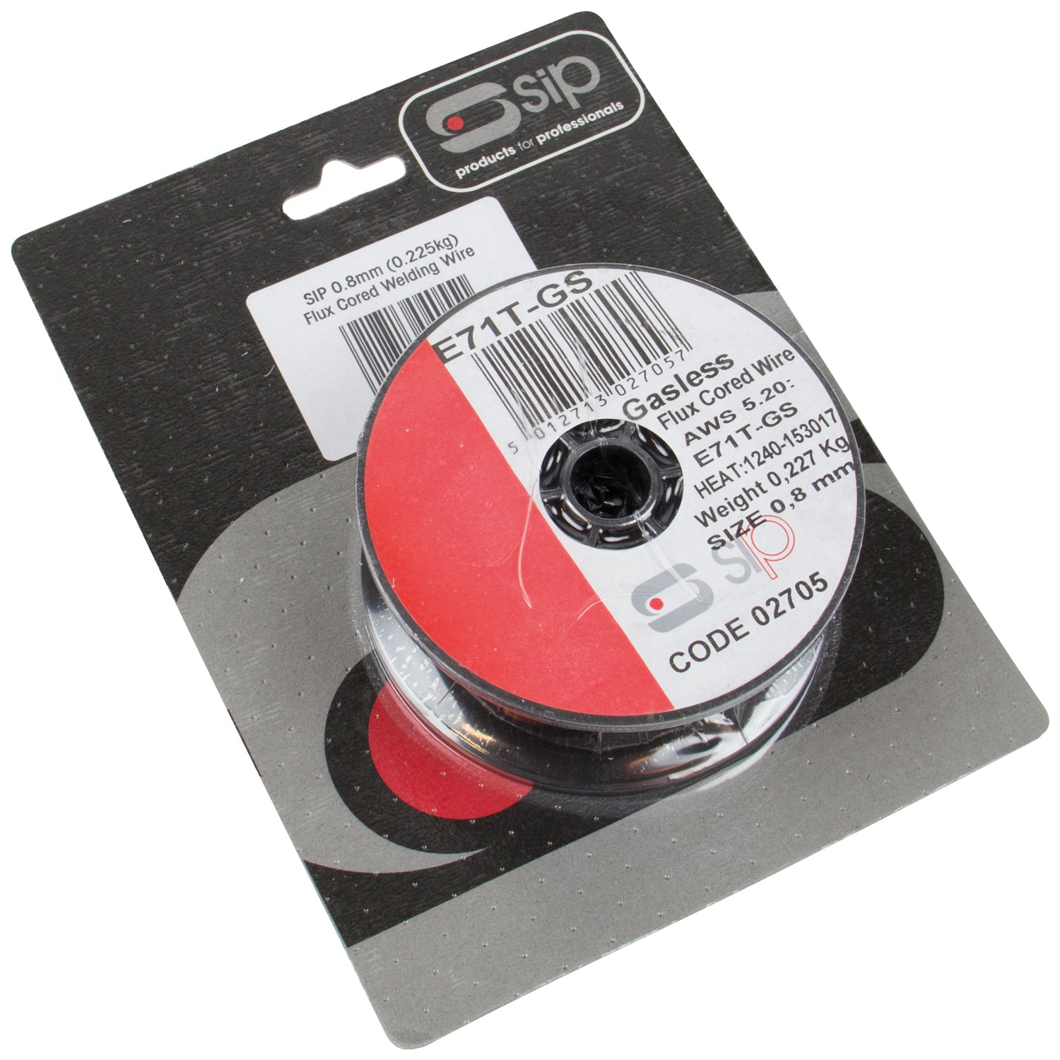 SIP 04055 0.8mm Mini Reel Display Pack Flux Wire