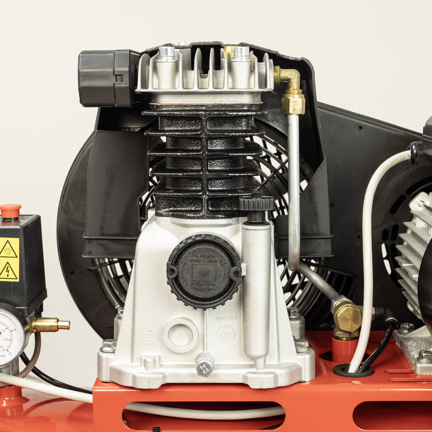 SIP 04386 Tigren 270Ltr Tandem Air Compressor 230V