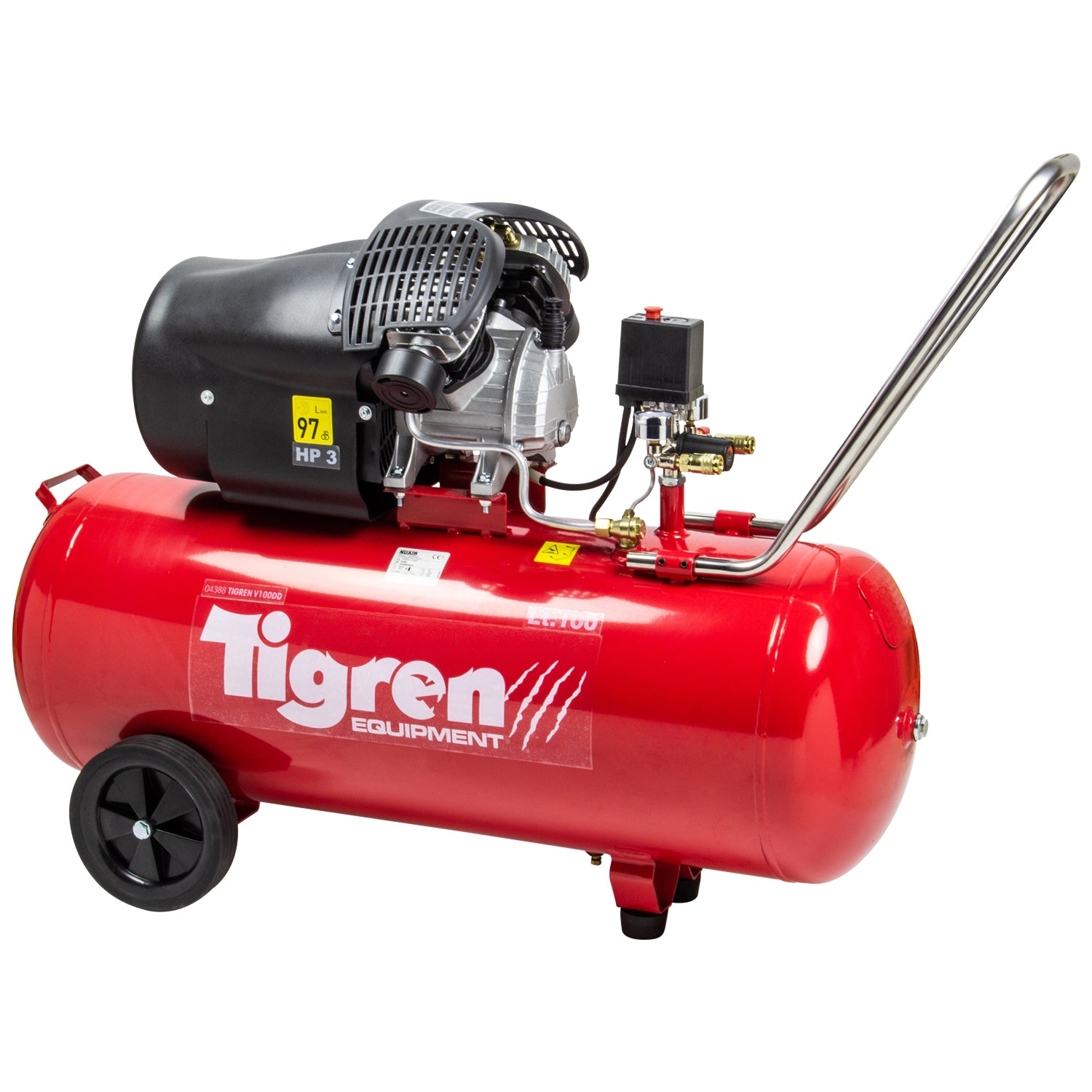 SIP 04388 Tigren V100DD Air Compressor 230v