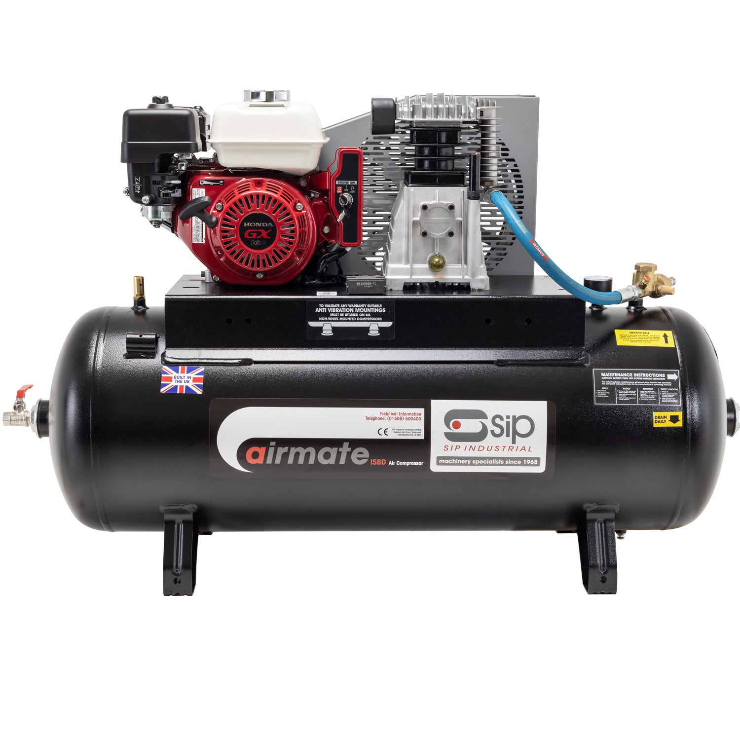 SIP 04451 Airmate Industrial Super ISHP5.5/150 Compressor E/S