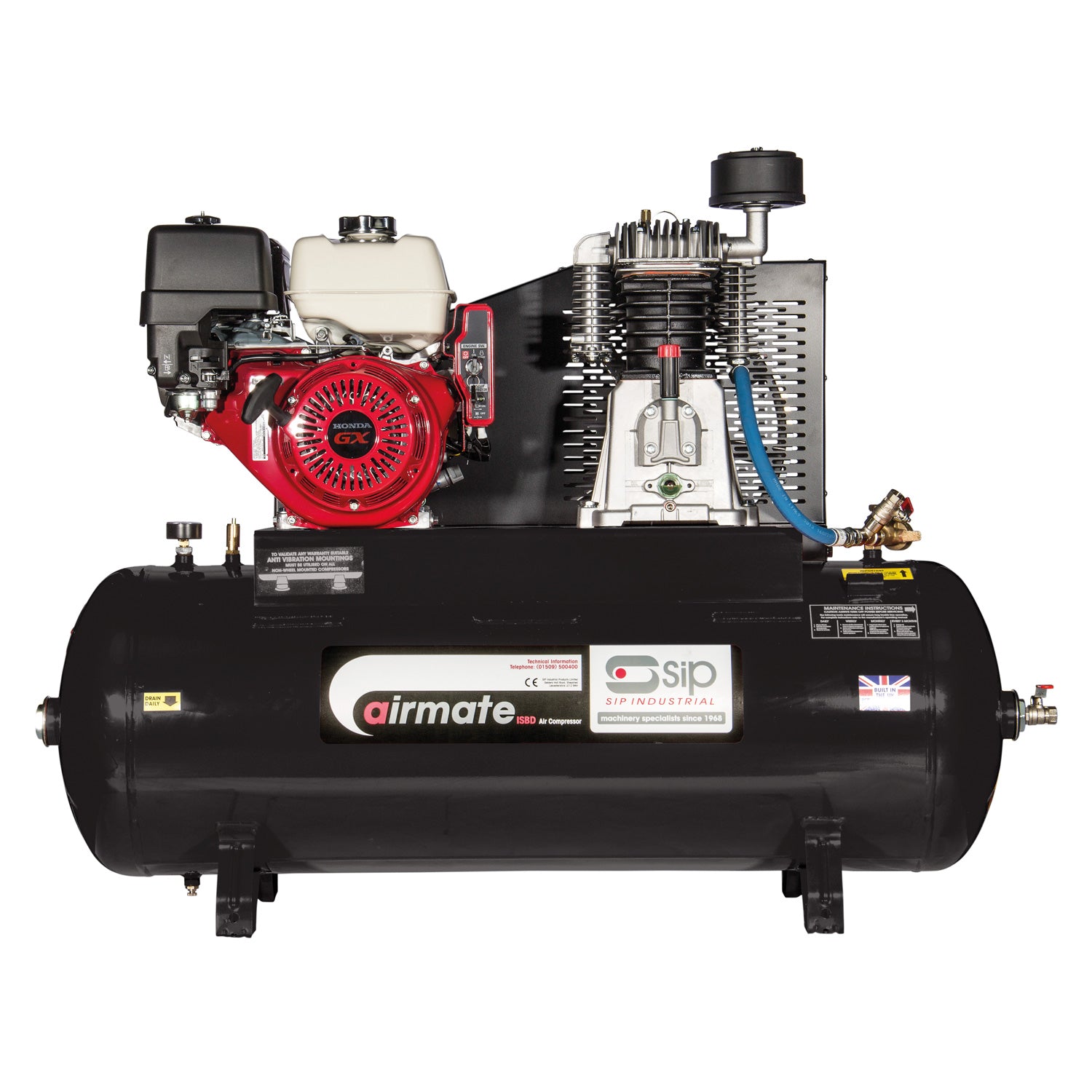 SIP 04463 Airmate Industrial Super ISHP11/200 Compressor E/S