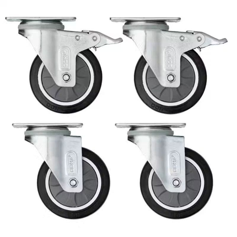 BUNKER 04531 4 Piece Castor Wheel Set