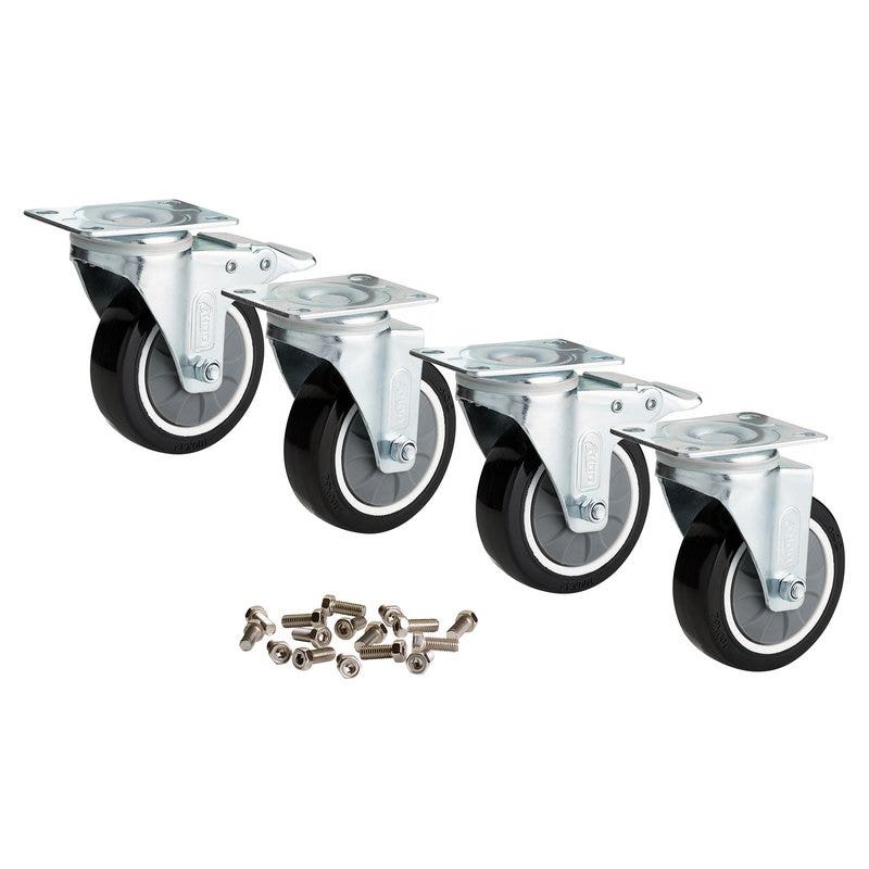 BUNKER 04531 4 Piece Castor Wheel Set