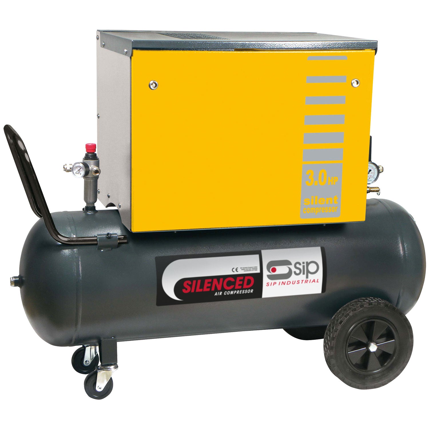 SIP 05202 B3800/3M/200 Silenced Piston Compressor