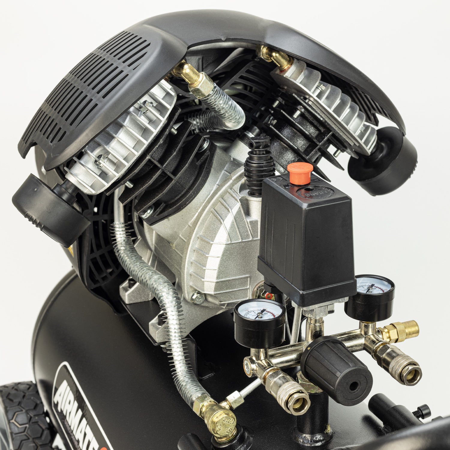 SIP 05325 DDVT 3hp 50ltr V-Twin Direct Drive Compressor