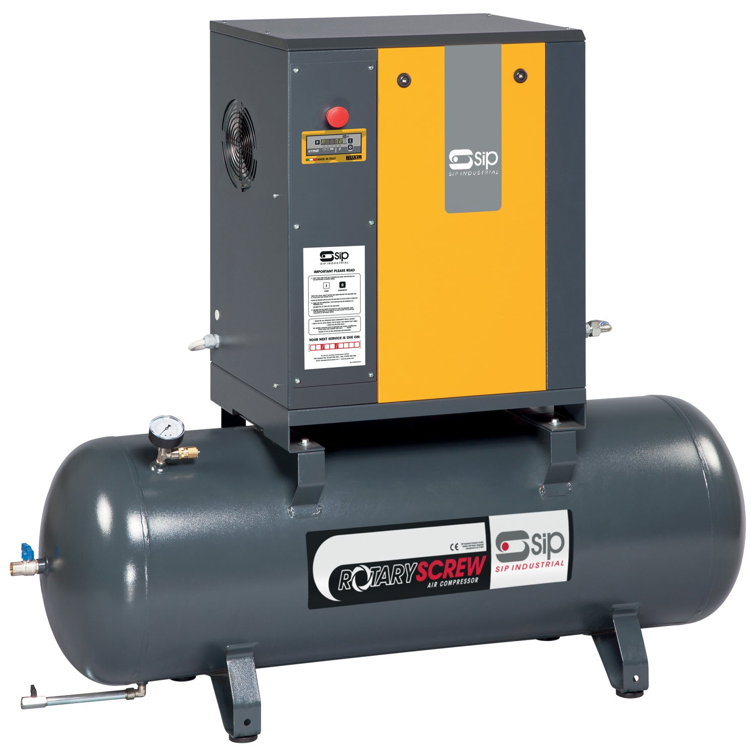 SIP 05374 Mecury Mech 4.0-10-200 Screw Compressor