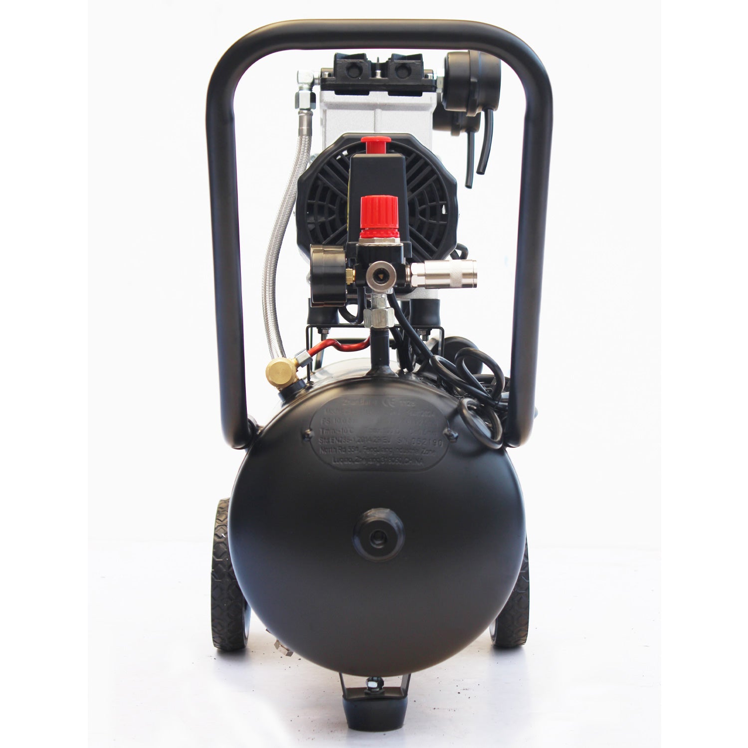 SIP 05478 DD 2hp 24ltr Low Noise Oil-Free Direct Drive Compressor