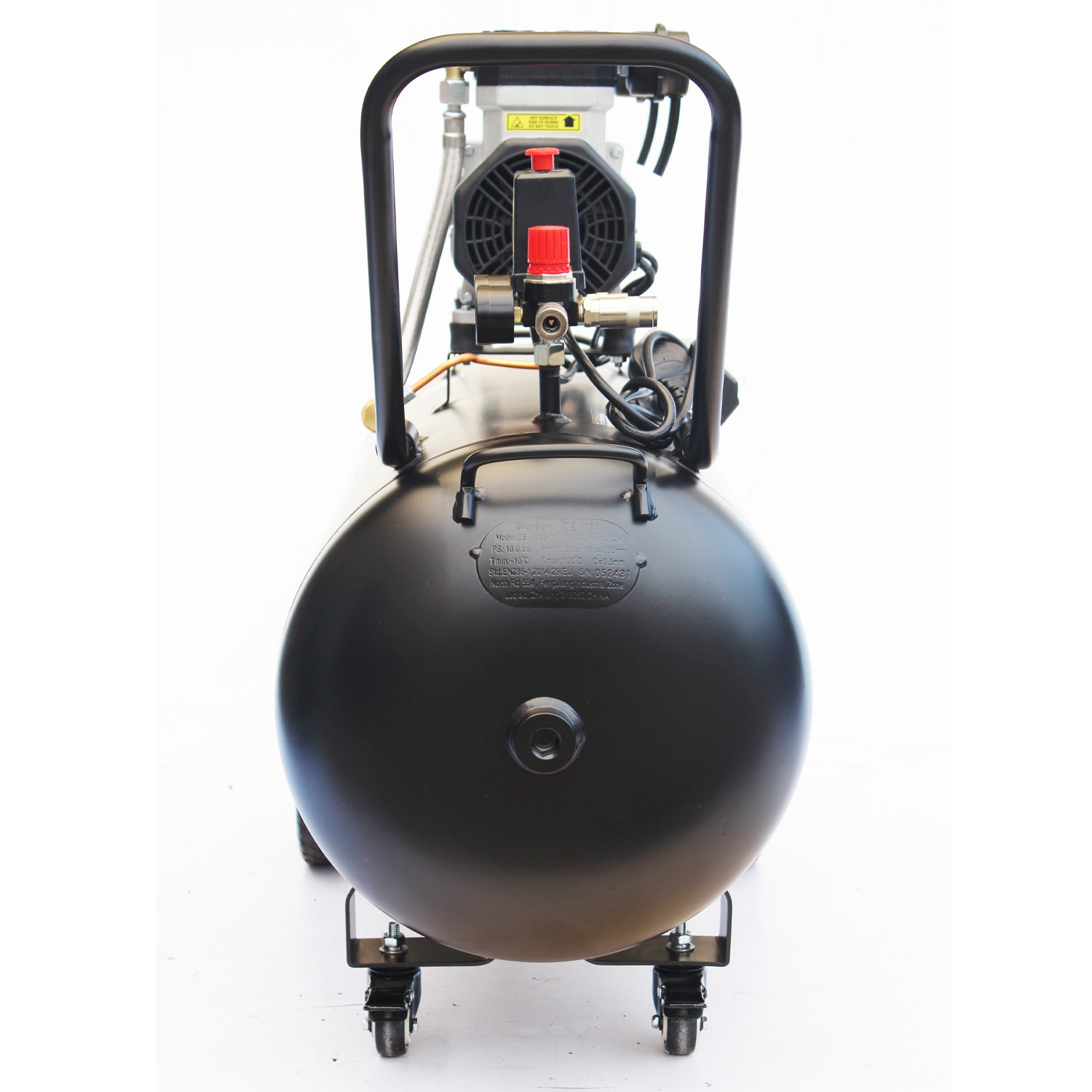 SIP 05481 DD 3hp 100ltr Low Noise Oil-Free Direct Drive Compressor