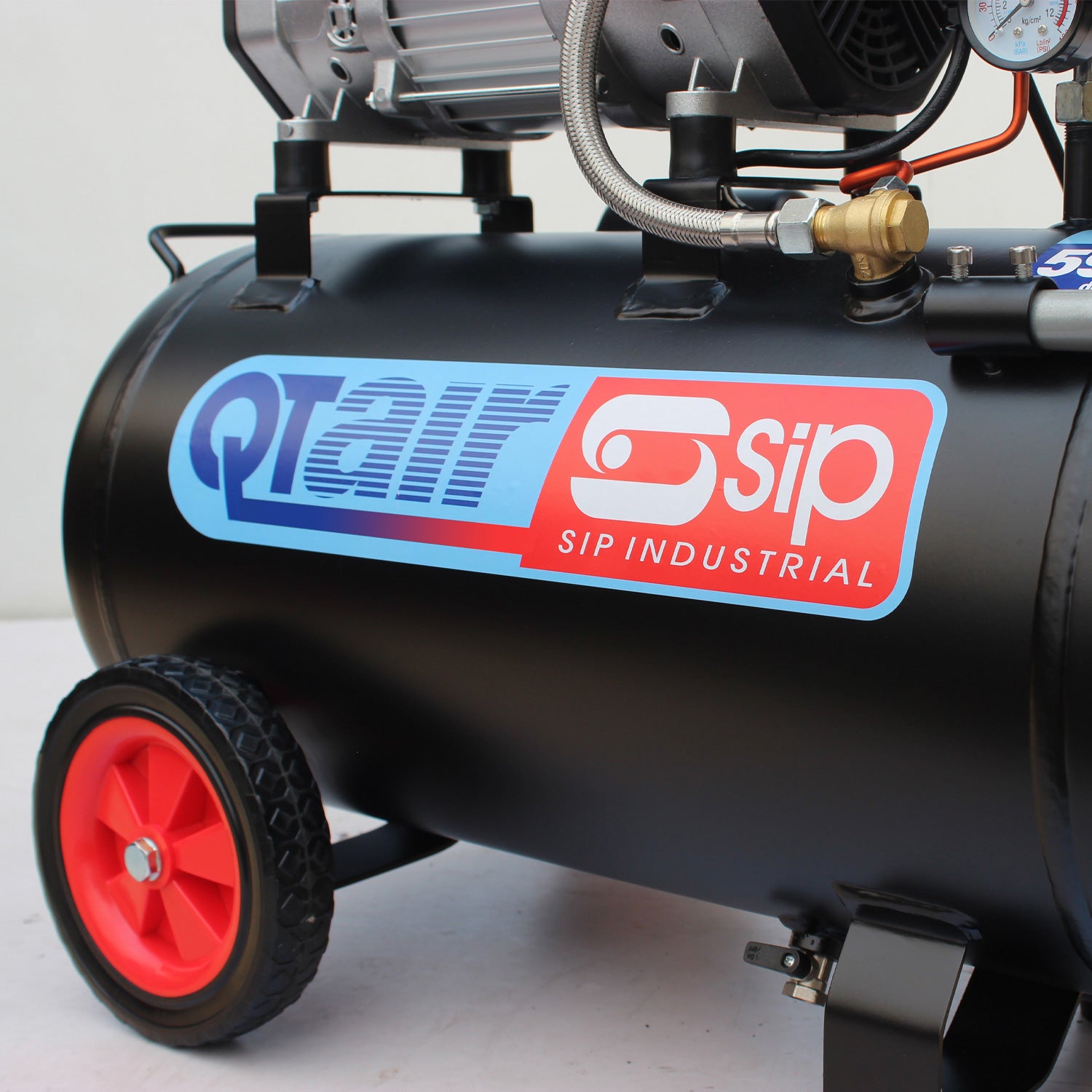 SIP QT AIR DD 1.5hp 50ltr Ultra Low Noise Oil-Free Direct Drive Compressor