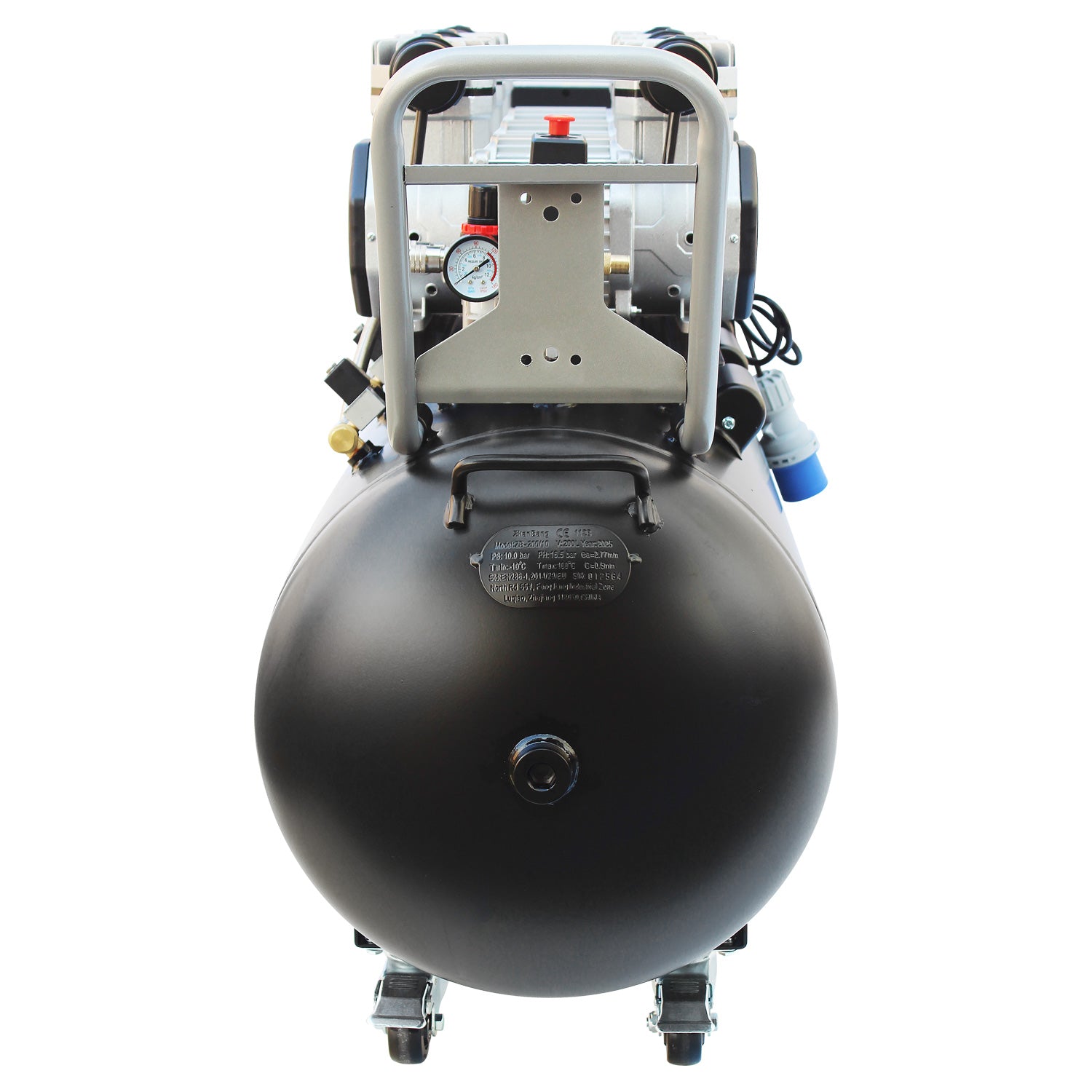 SIP 05498 QT AIR DD 4.5hp 200ltr Ultra Low Noise Oil-Free Direct Drive Compressor