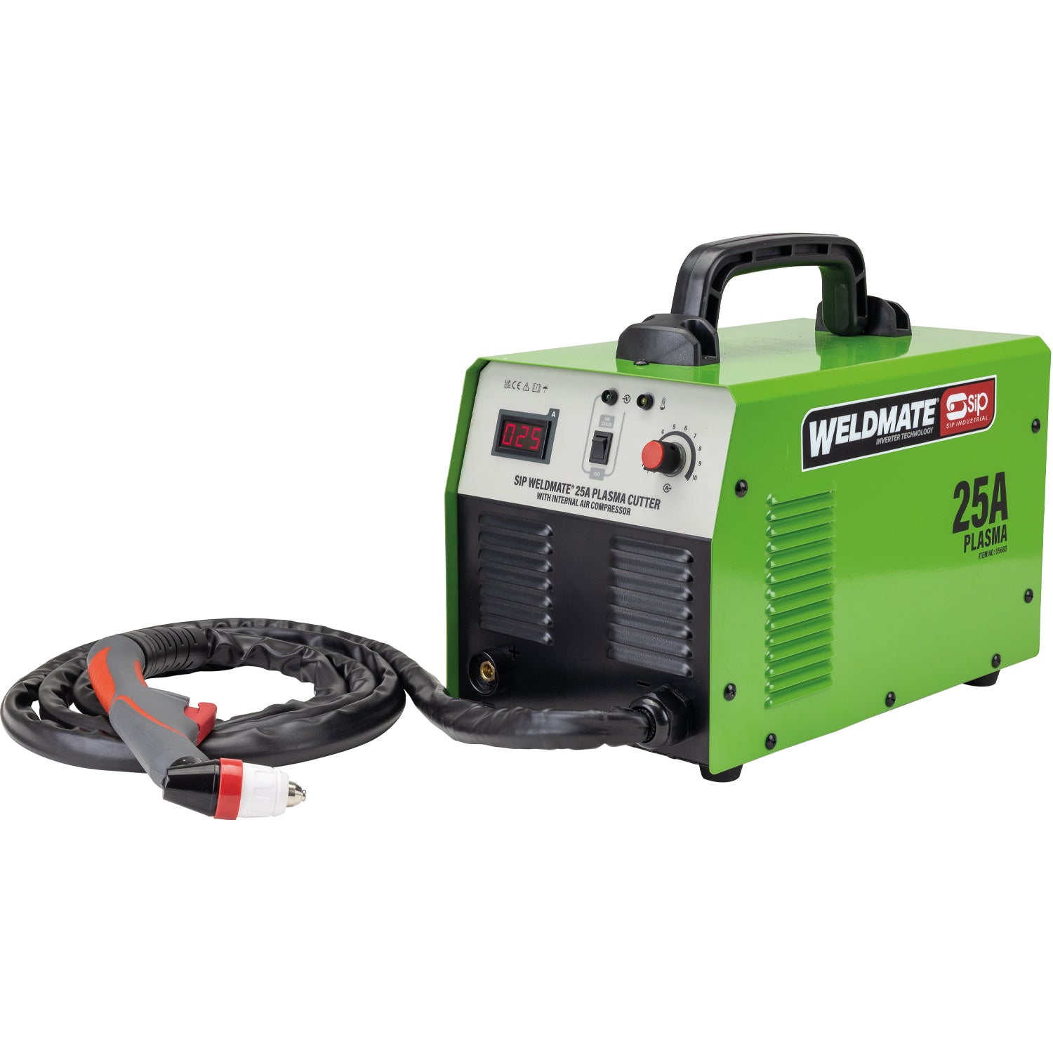 SIP 05683 WELDMATE® 25A Inverter Plasma Cutter with Internal Compressor