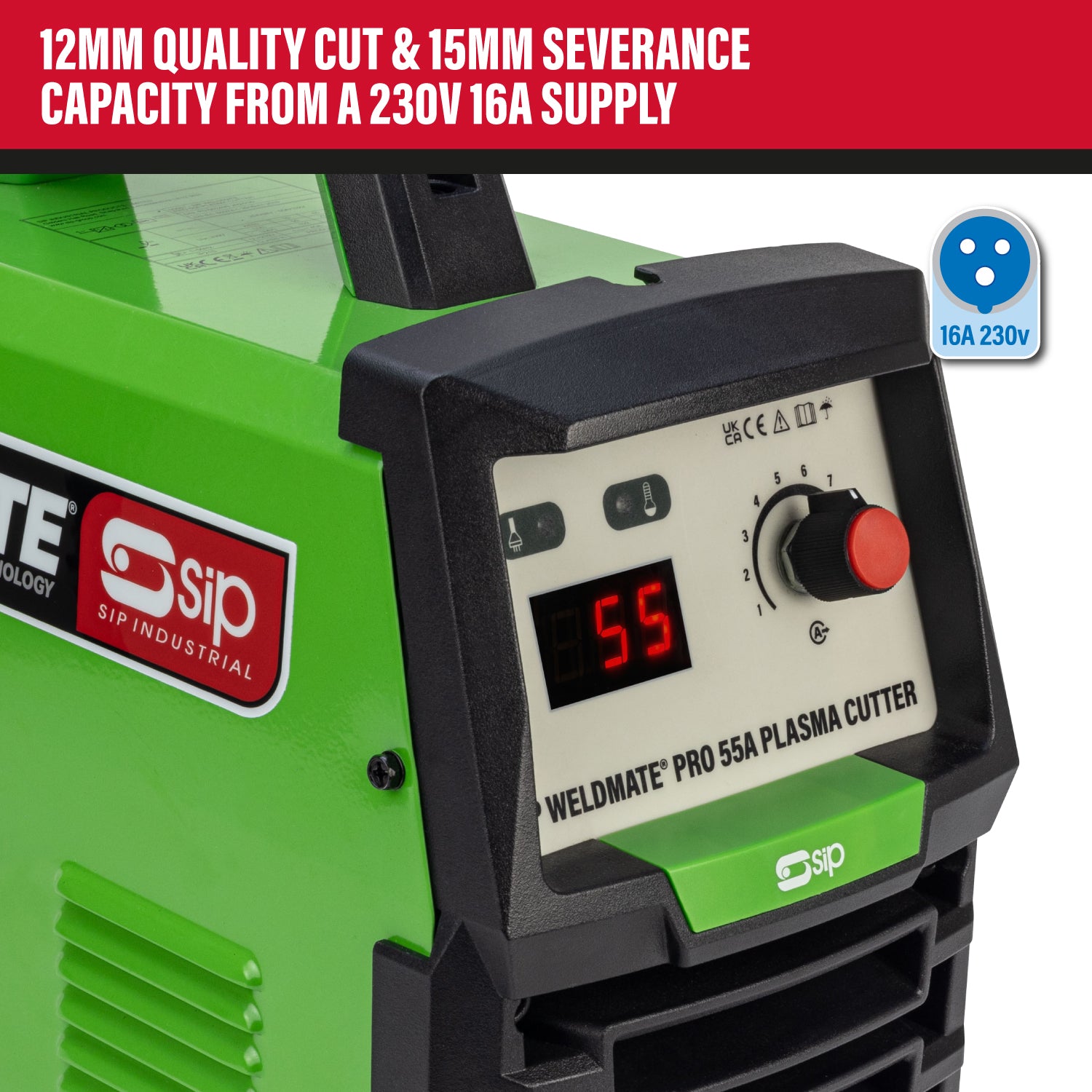 SIP 05687 WELDMATE® PRO 55A Inverter Plasma Cutter