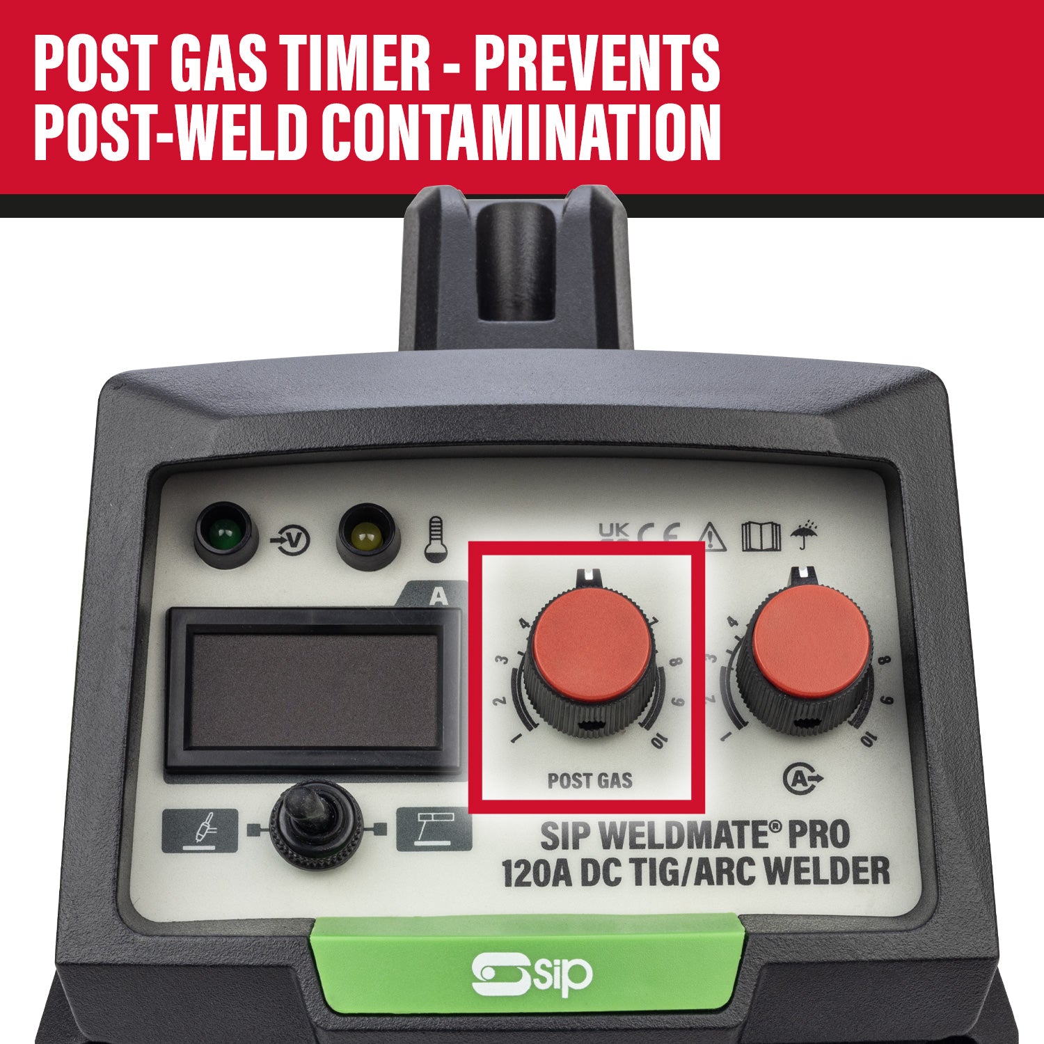 SIP 05693 WELDMATE® PRO 120A DC TIG/ARC Inverter Welder