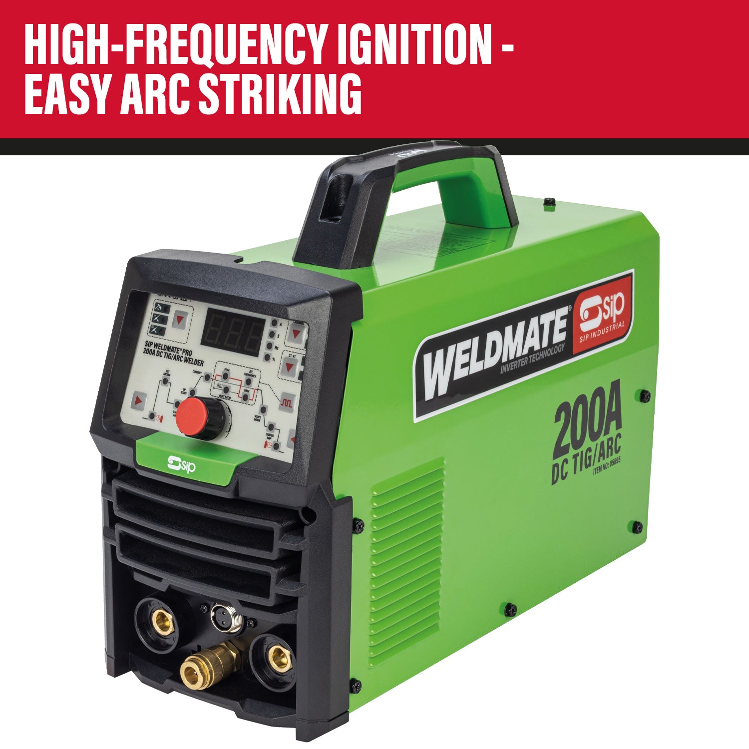 SIP 05695 WELDMATE® PRO 200A DC TIG/ARC Inverter Welder